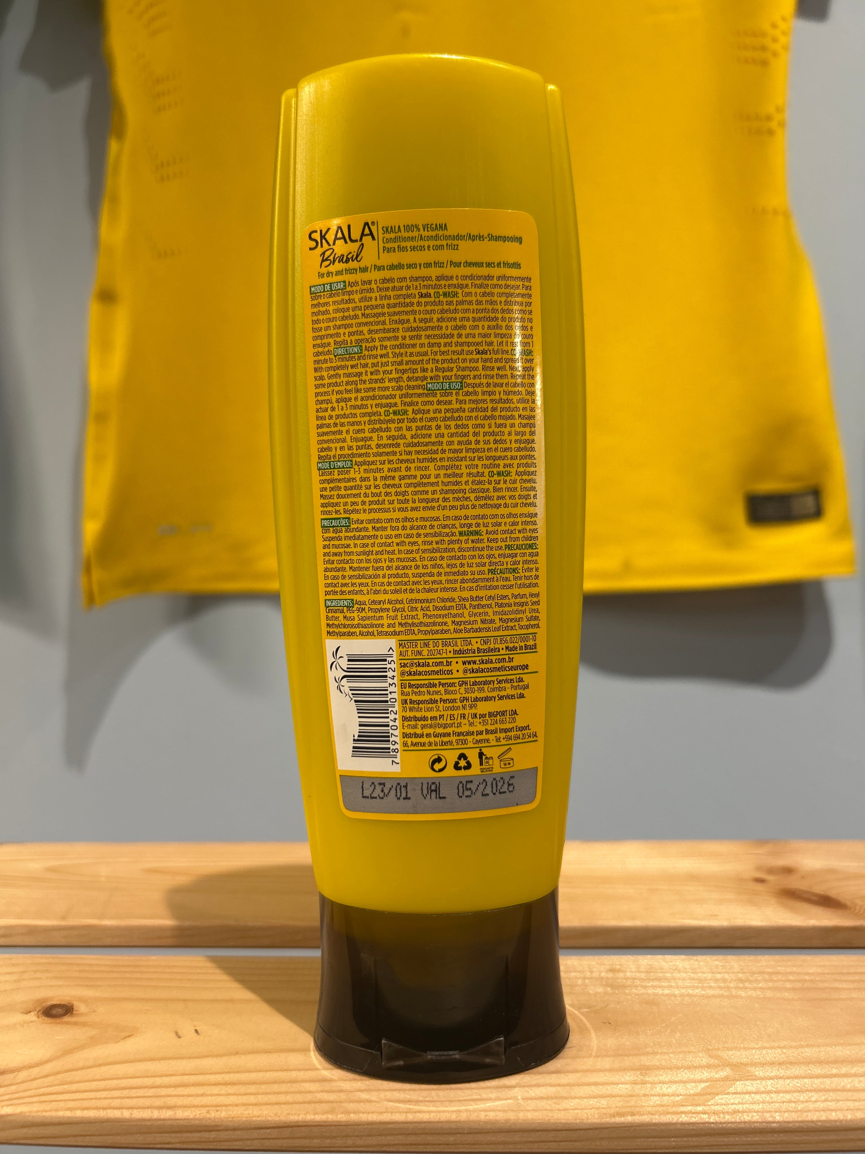 Balsamo Bombe di Vitamine Banana (Condizionatore Bomba di Vitamine Banana) - SKALA - 325ml