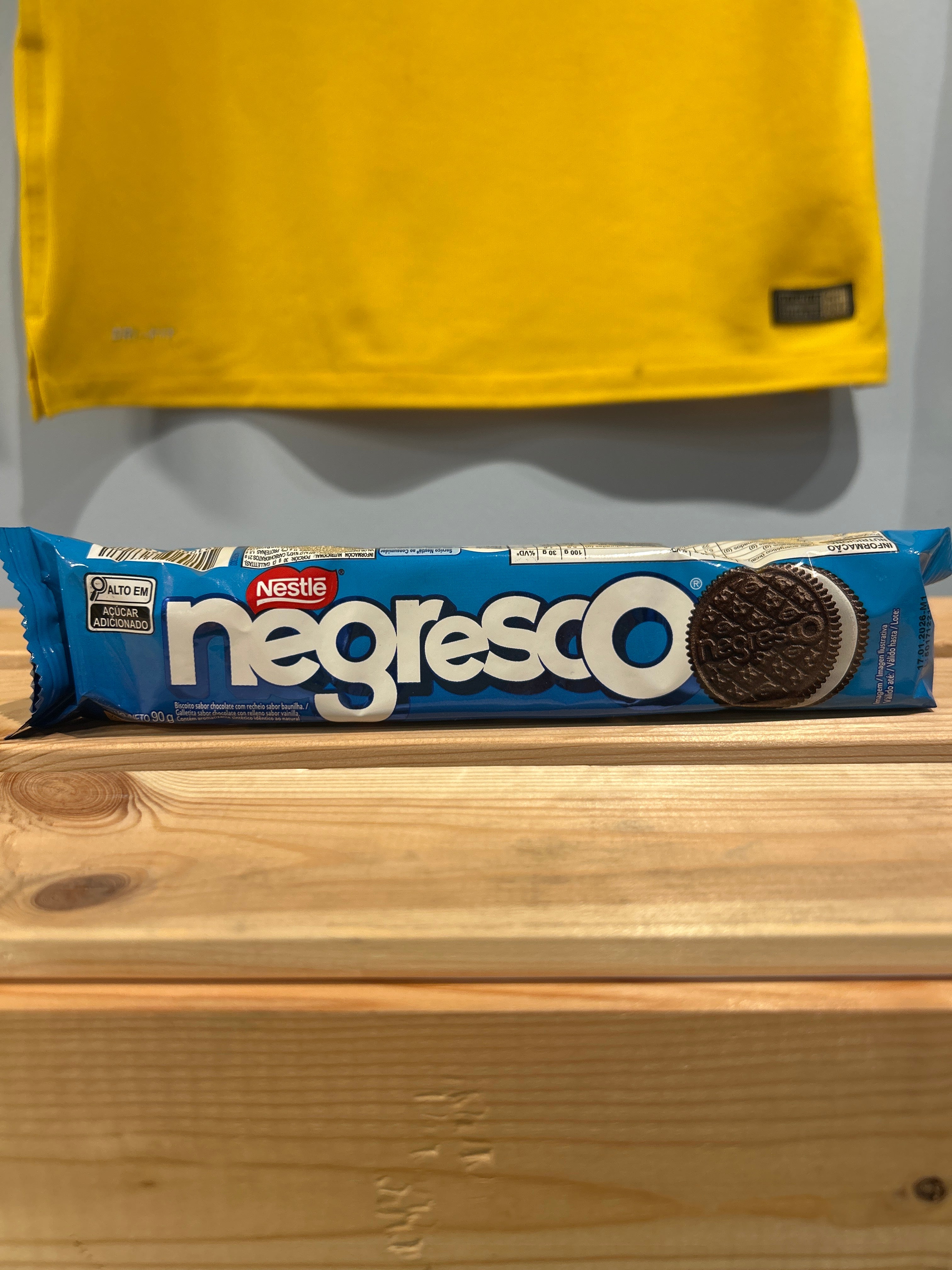 "Negresco" Biscuits Fourrés saveur vanille( Bolacha Recheada) NESTLÉ - 90g