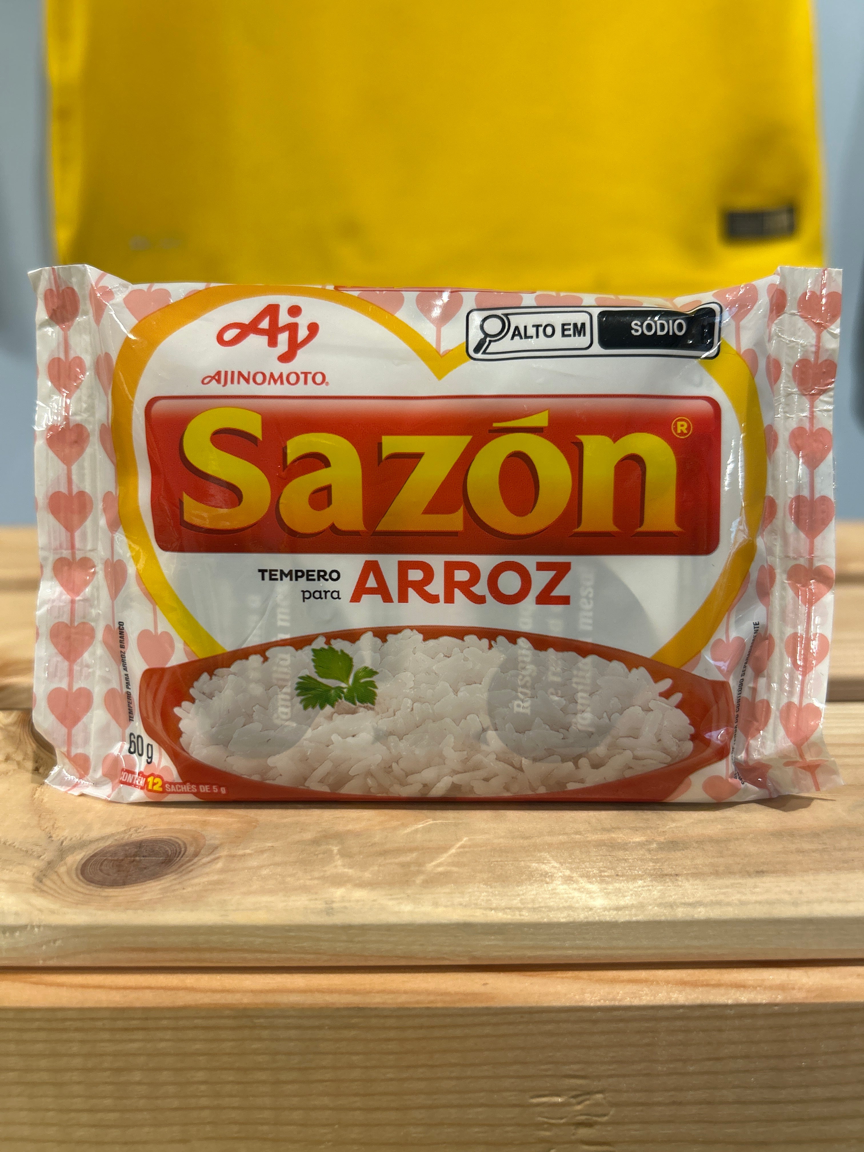 Assaisonnement pour le riz (Tempero Arroz) - SAZÓN - 60g