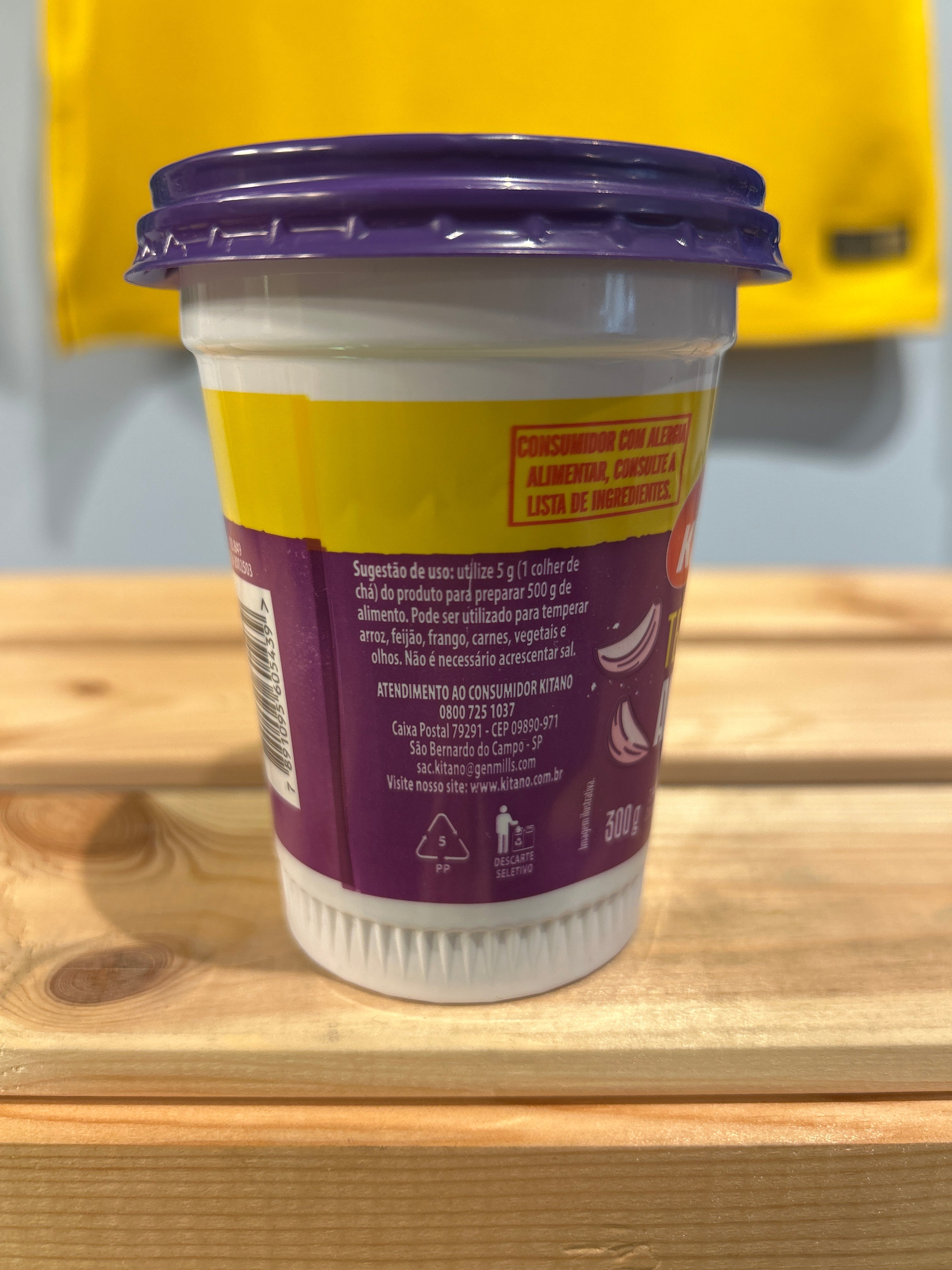 Assaisonnement (Ail et Sel) Tempero Alho e Sal - KITANO - 300g
