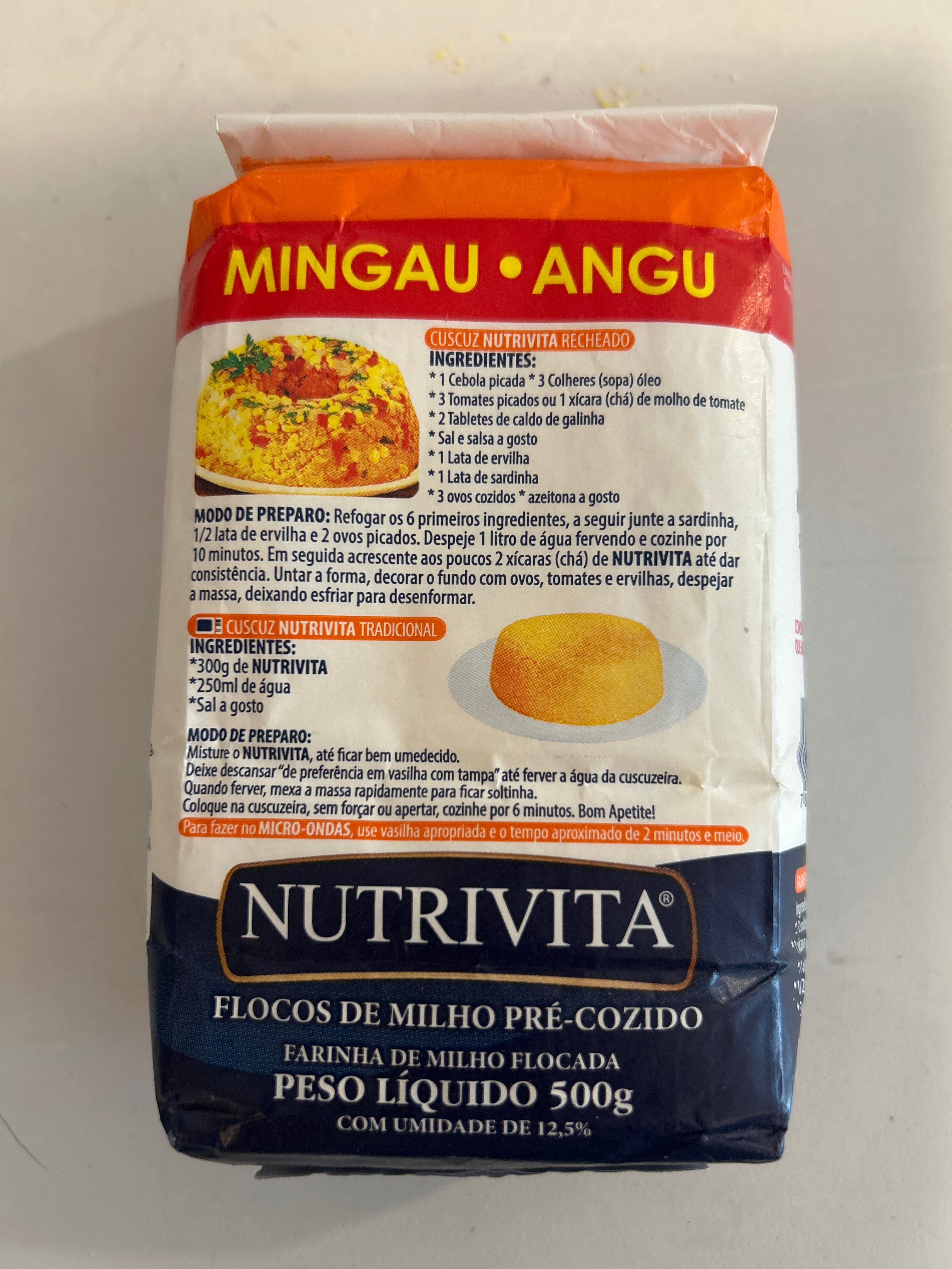 Combo - Corn Flakes for Couscous - NUTRIVITA - 500g - Buy 3 units and get 10% off