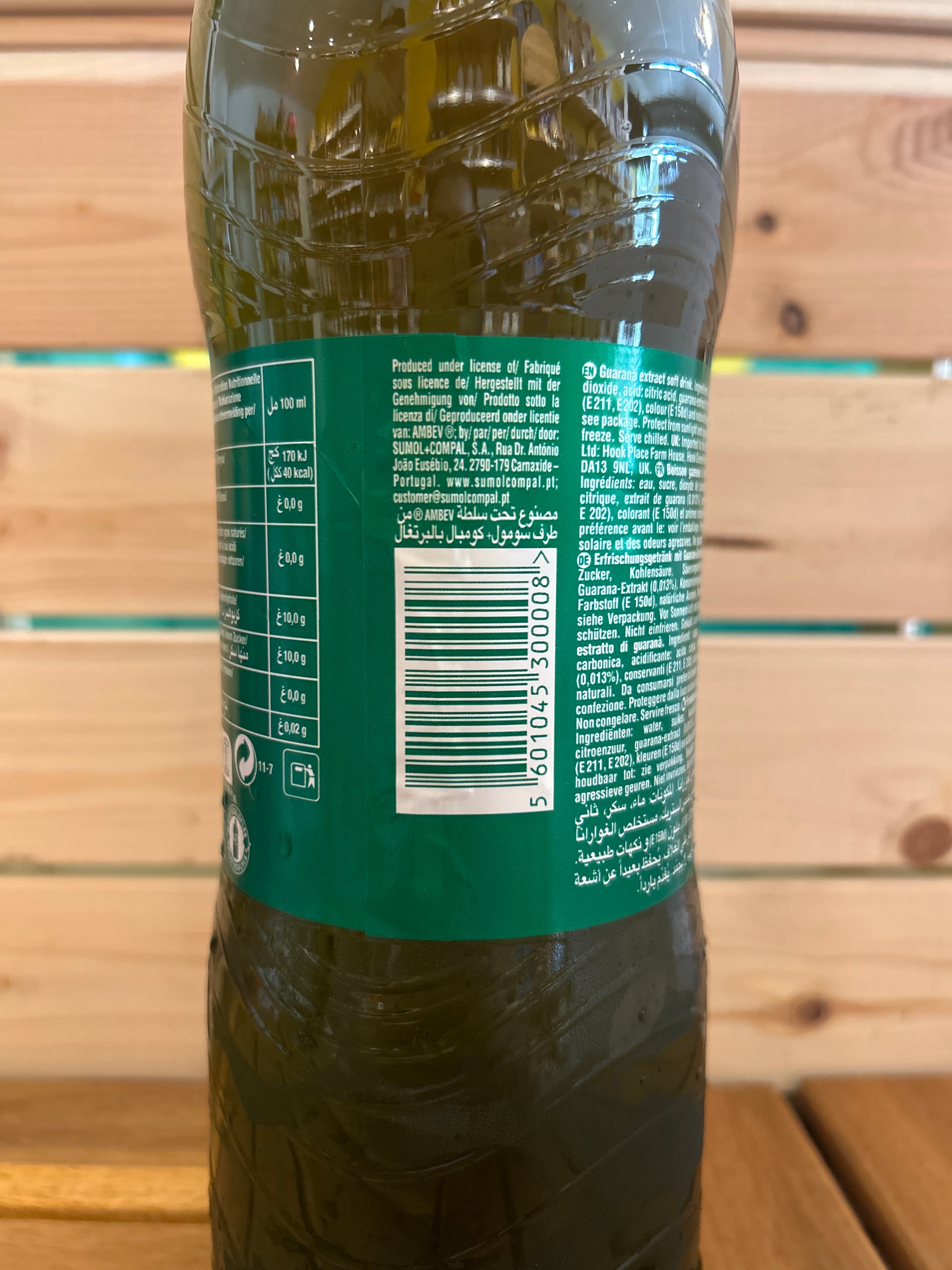 Soda brésilien au Guaraná (Guaraná Antarctique) - 1.5L