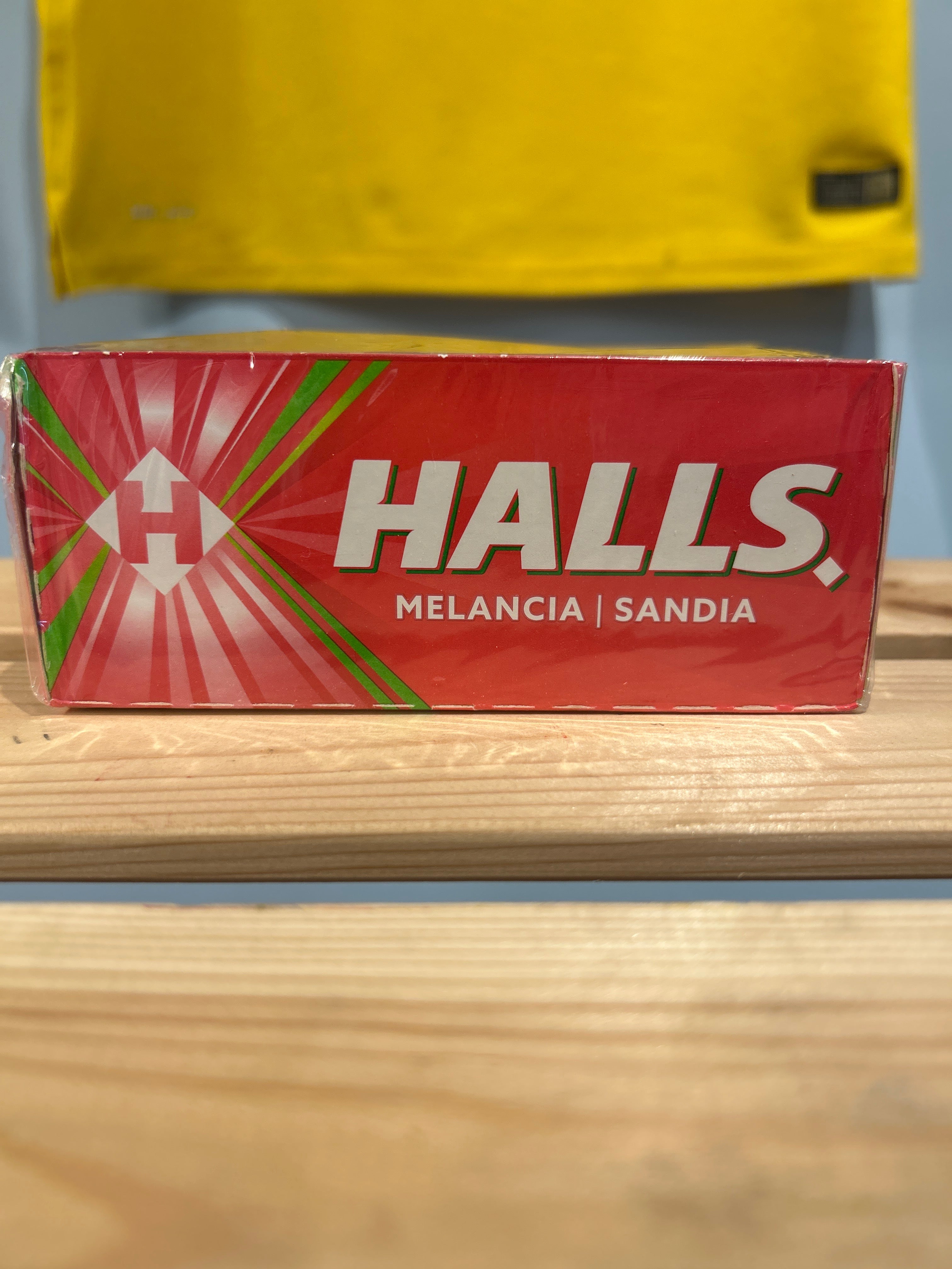 Bonbon pasteque - (Bala Melancia) - HALLS - 28g
