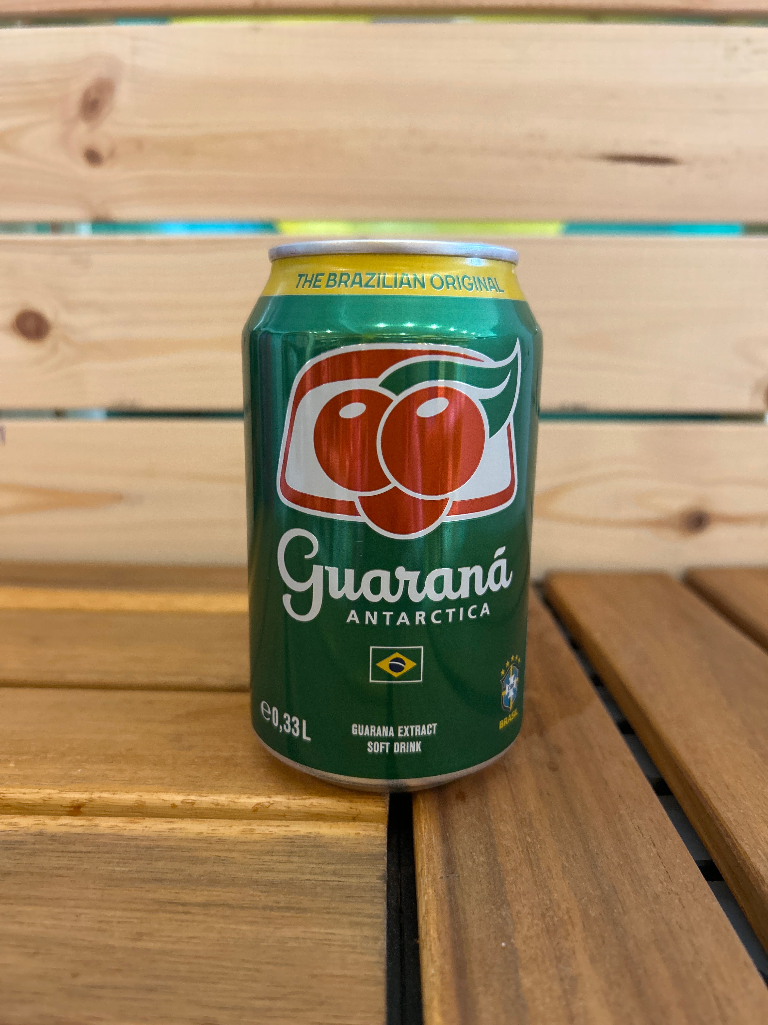Soda brésilien au Guaraná (Guaraná Antarctica) - 330ml