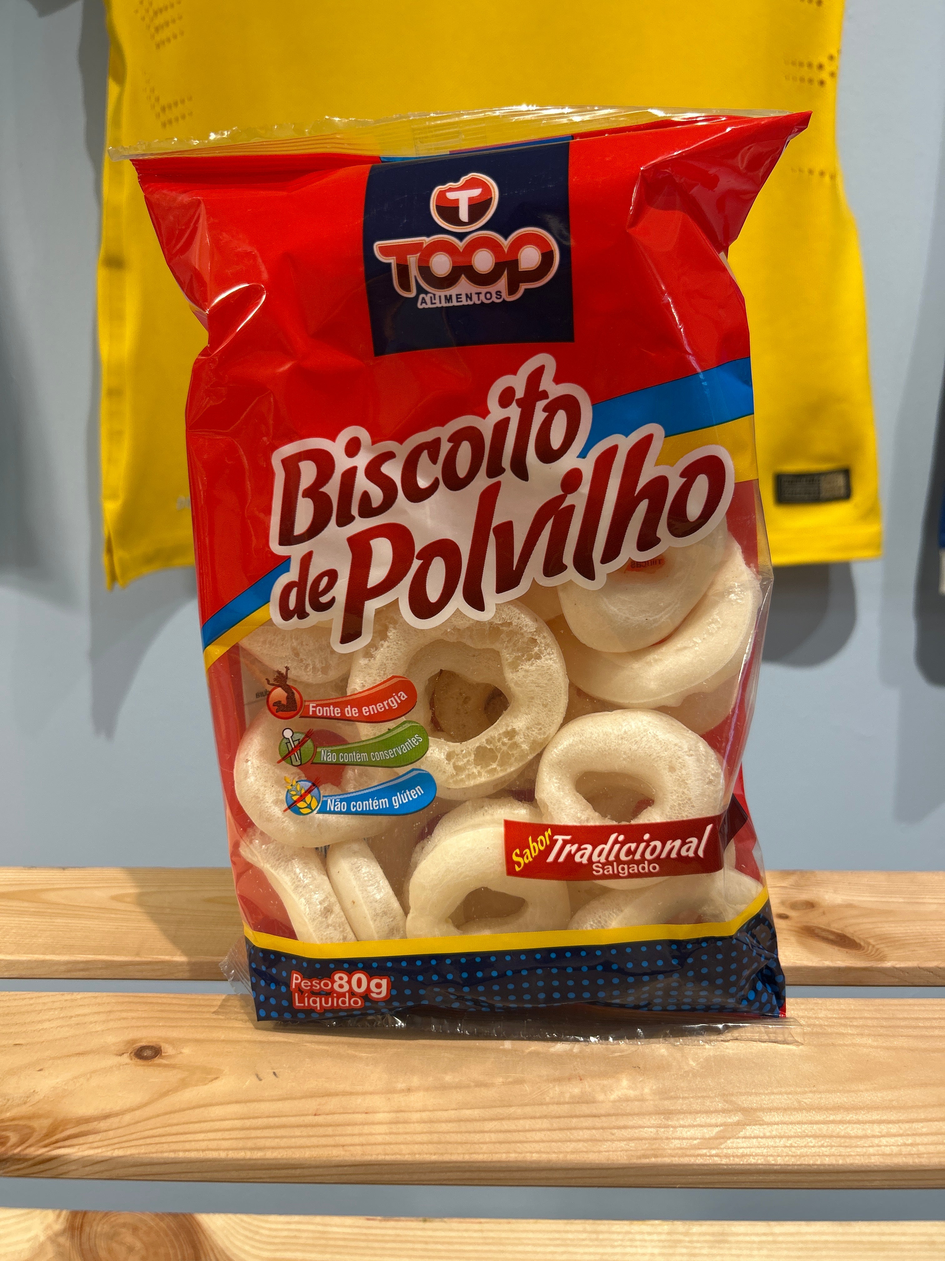 Biscuit de farine de manioc traditionelle (Biscoito de Polvilho Tradicional)- TOOP - 80g