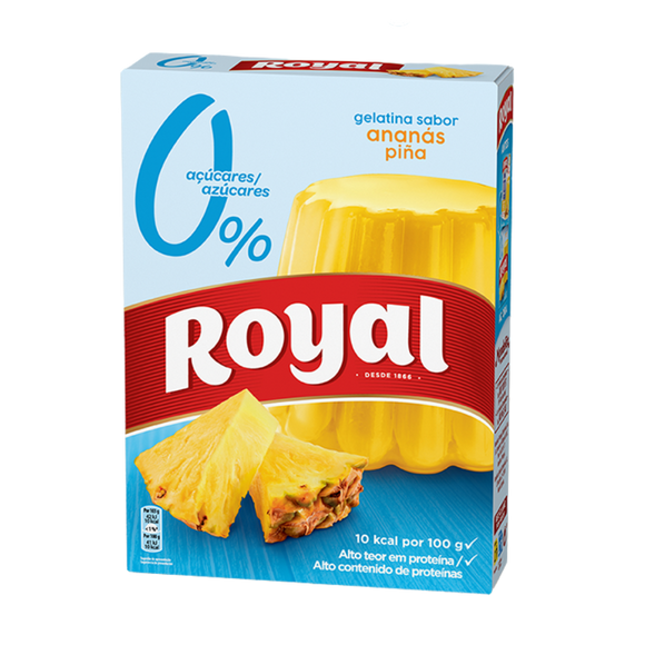 Gelatina em Pó Light Abacaxi - ROYAL - 31g