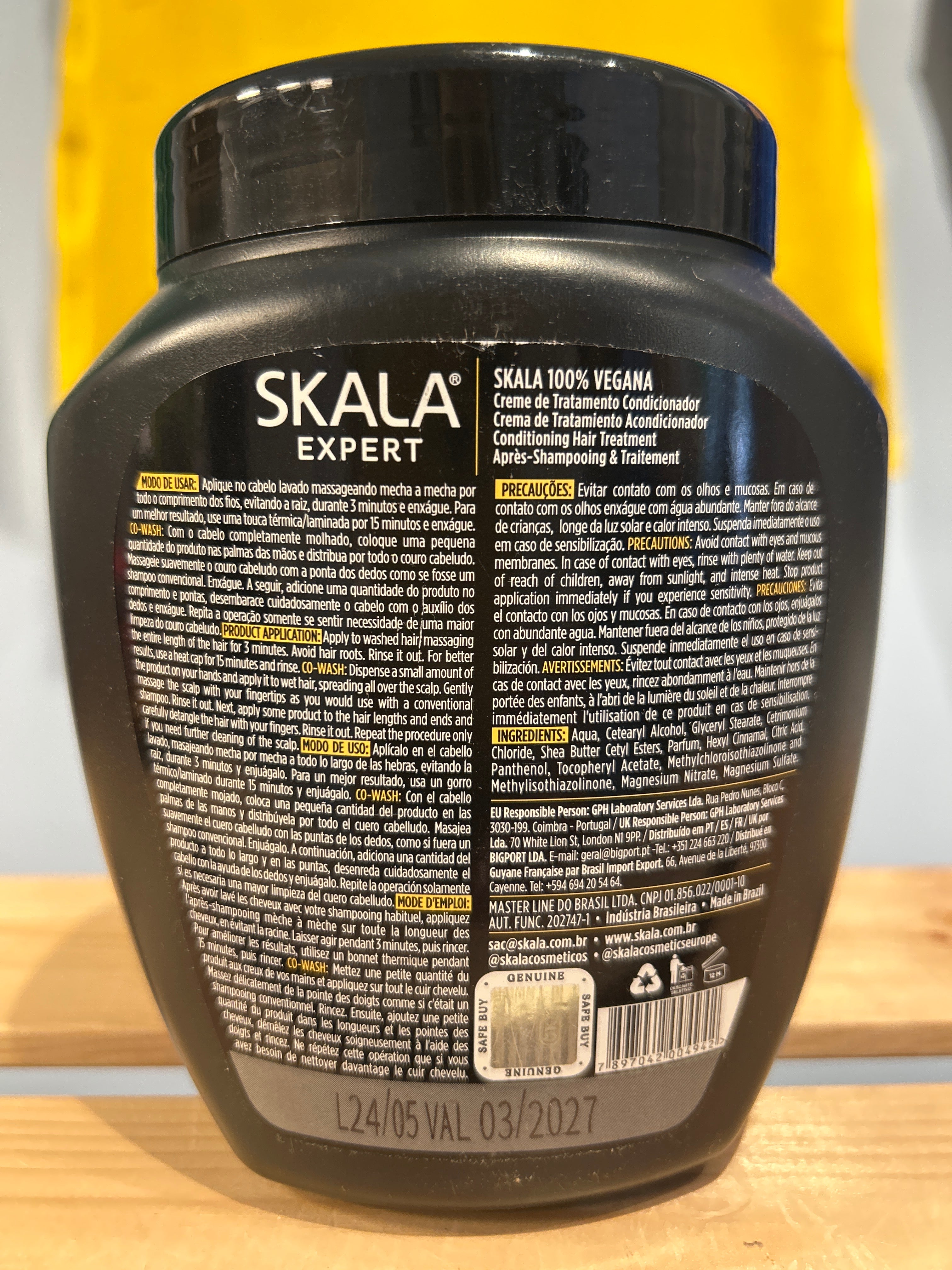 Hair Cream Shea Butter - SKALA - 1kg