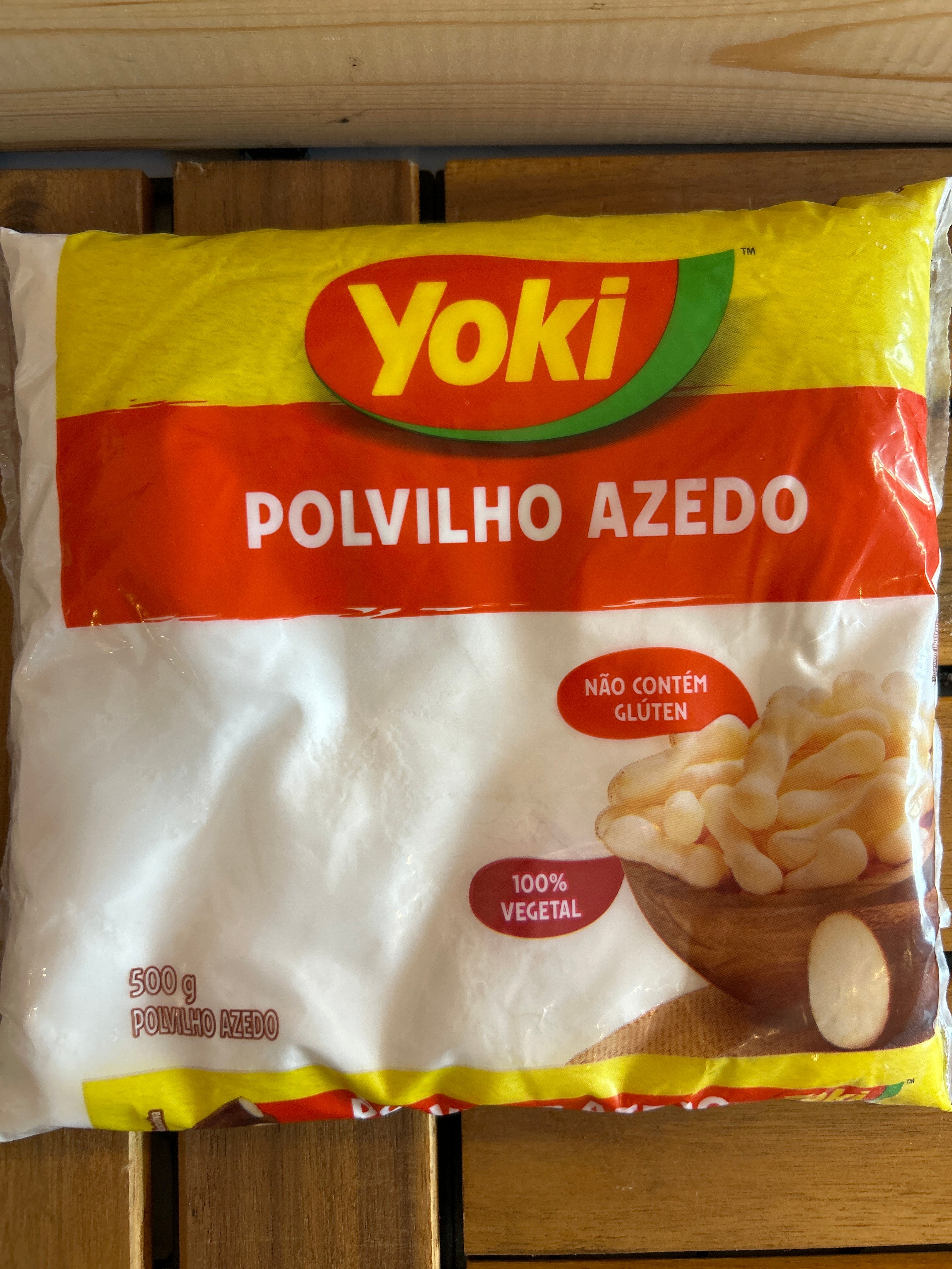 Polvilho Aigre - Amidon de Manioc Aigre (Polvilho Azedo) - YOKI - 500g