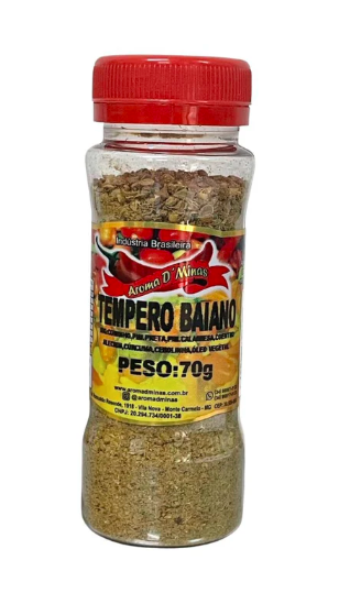 Assaisonnement bahianais (Tempero Baiano) - AROMA DE MINAS - 100g