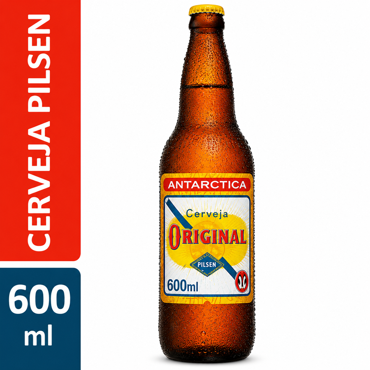 Bière brésilienne - Bouteille Originale (Bière Originale bouteille - ANTARCTICA - 300 mL)