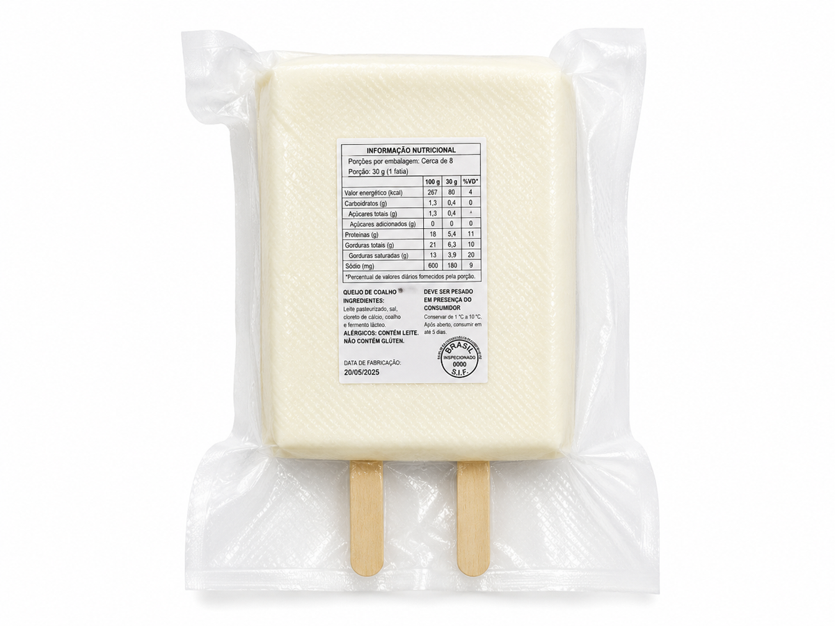 Fromage brésilien à griller (Queijo Coalho Pequeno) - Unité
