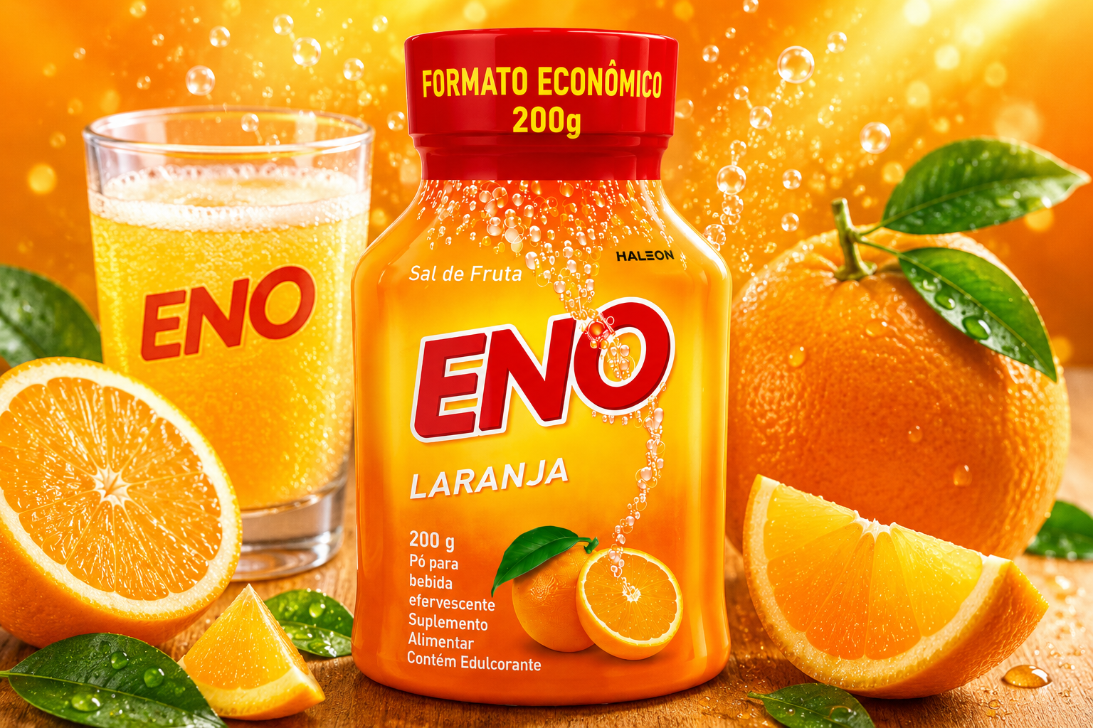 Bicarbonato di sodio (Sale di Frutta Originale Flacone) - ENO - 200g