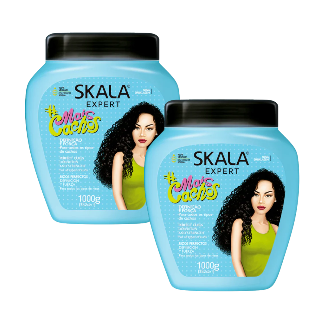 Combo - Crème Capillaire Mais Cachos - SKALA - 1kg - Achetez 2 unités et obtenez 10% de réduction