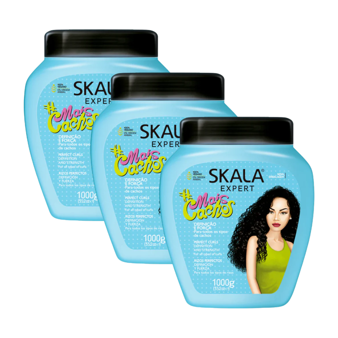 Combo - Crema per capelli Mais Cachos - SKALA - 1kg - Acquista 3 unità e ottieni uno sconto del 10%