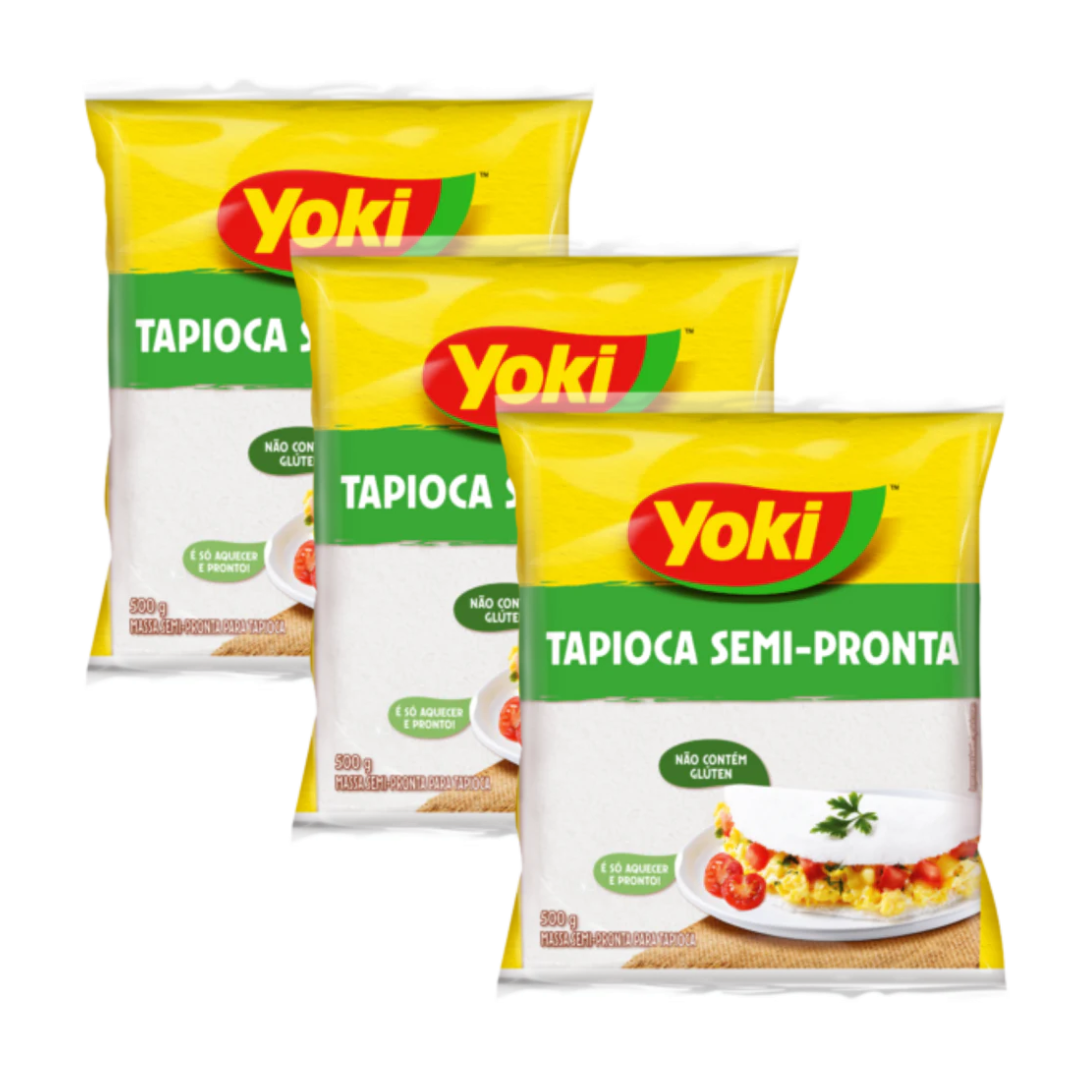 Combo - Tapioca Semi-Prêt Hydraté - YOKI - 500g - Achetez 3 unités et obtenez 10% de réduction