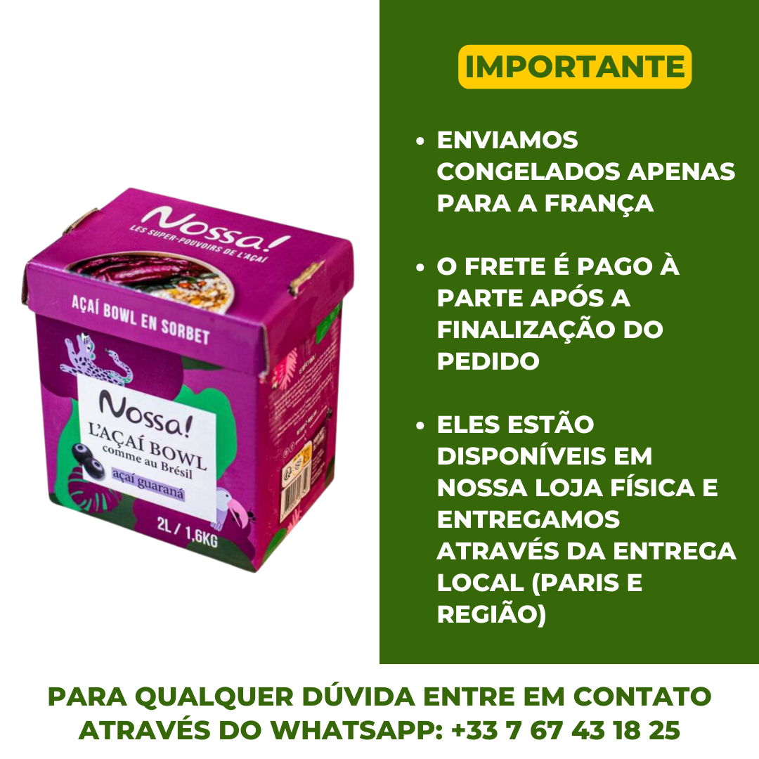 Açaí - NOSSA L’AÇAÍ BOWL COMME AU BRESIL - 2L/1.6 Kg
