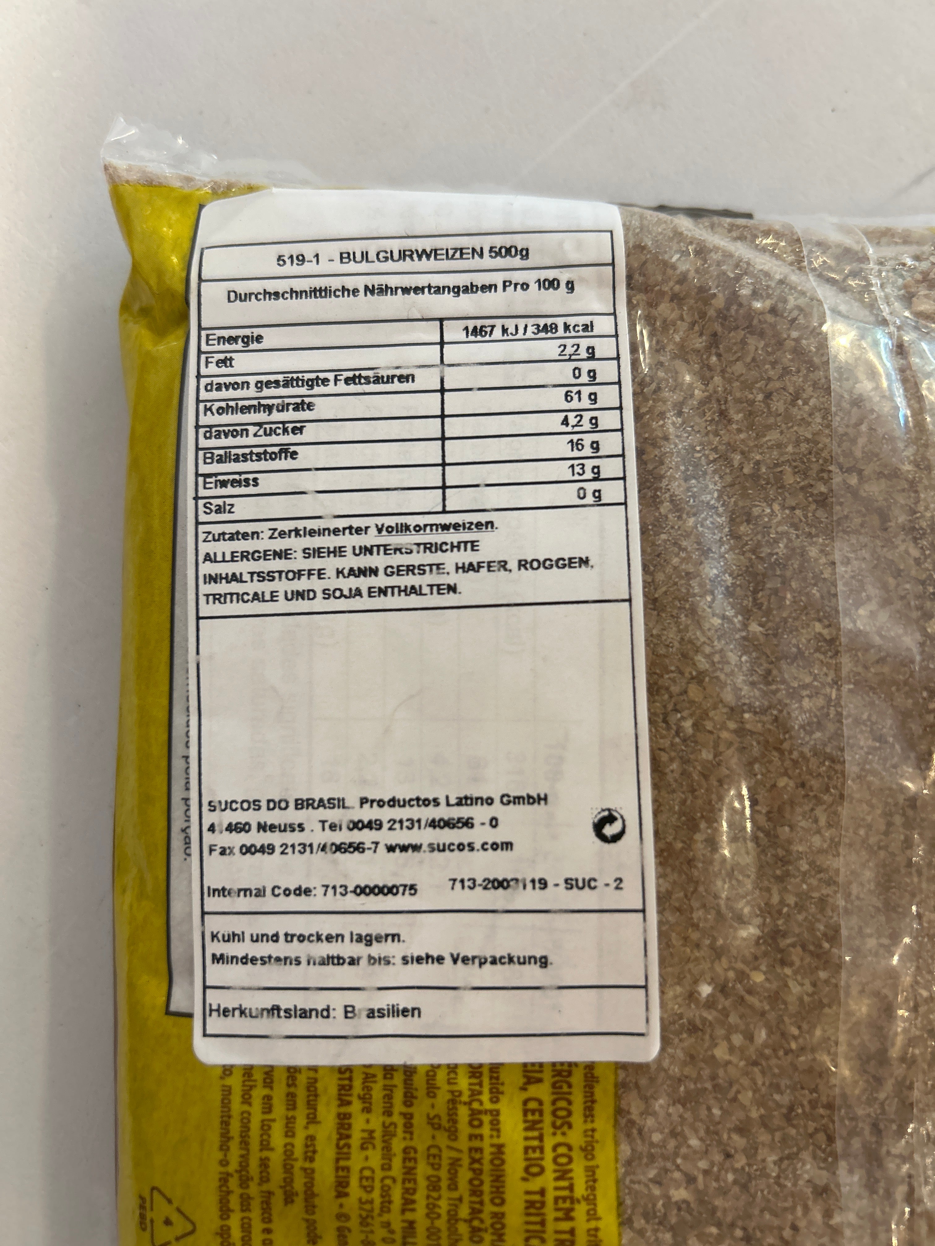 Combo - Trigo para Kibe - YOKI - 500g - Compre 4 unidades e ganhe 10% de desconto