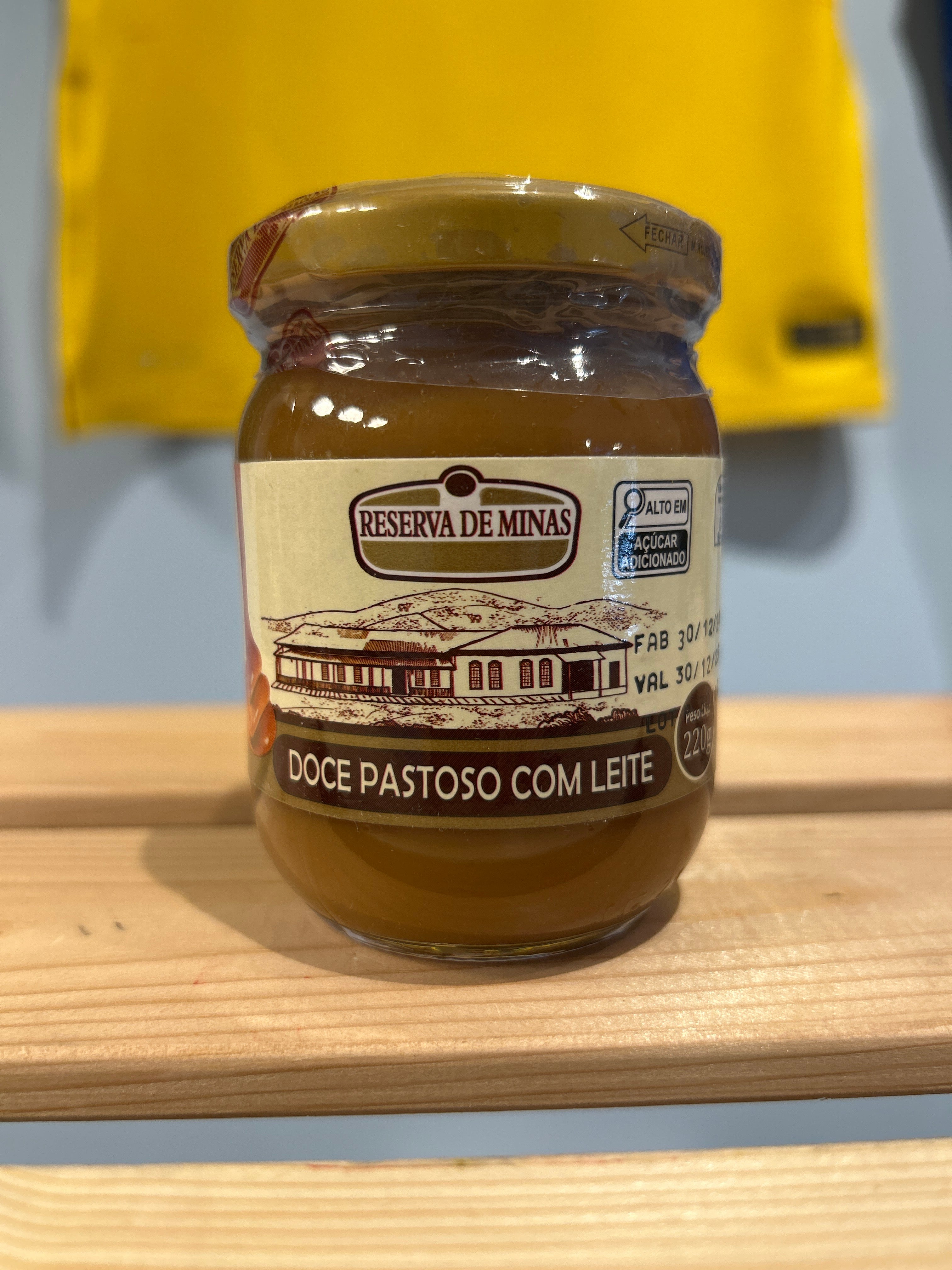 Dulce de leche (Doce de leite) - Reserva de Minas - 220g