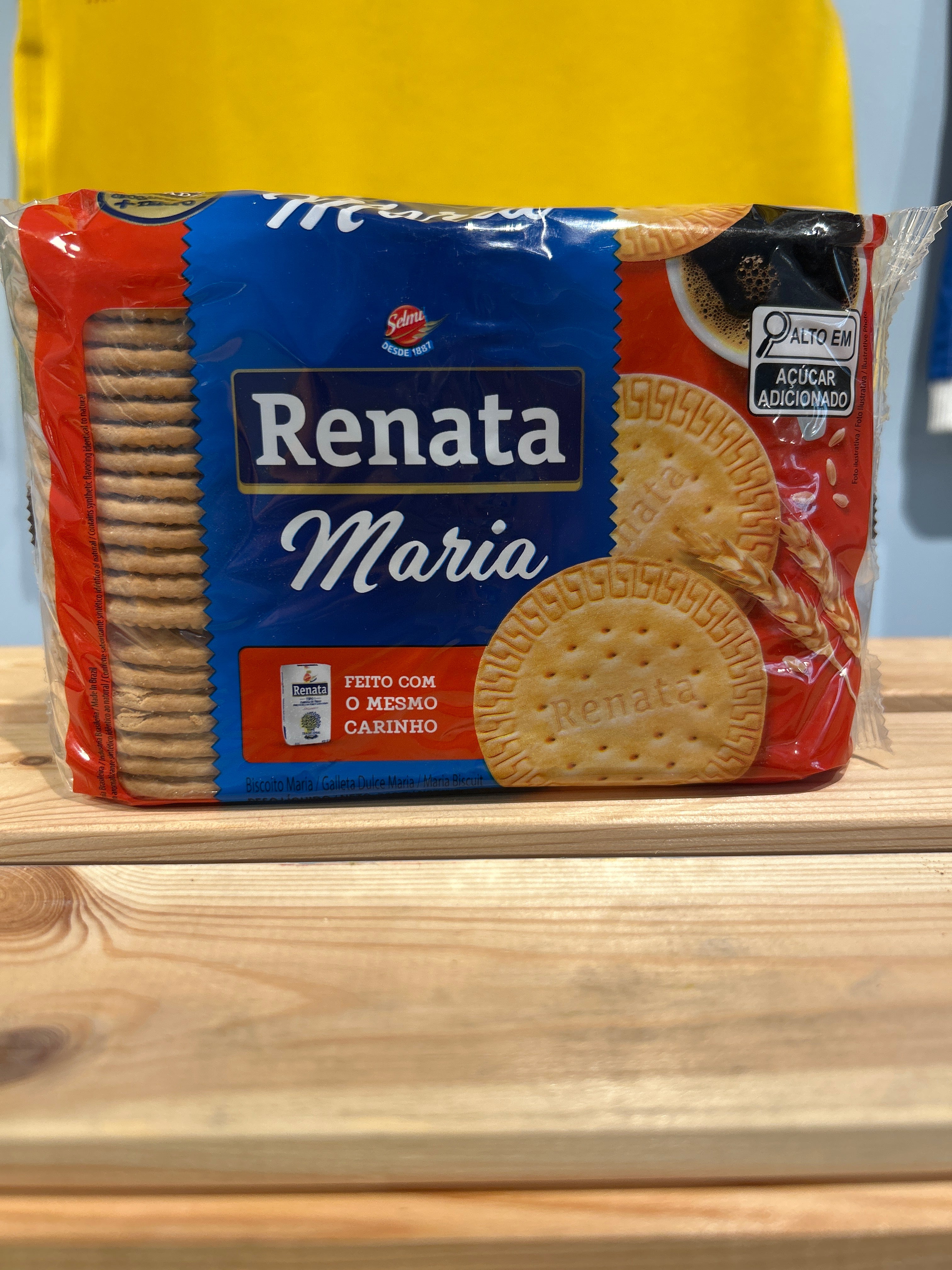 Biscuits à la farine de blé saveur  vanille (Biscoito Maria) - RENATA - 360g