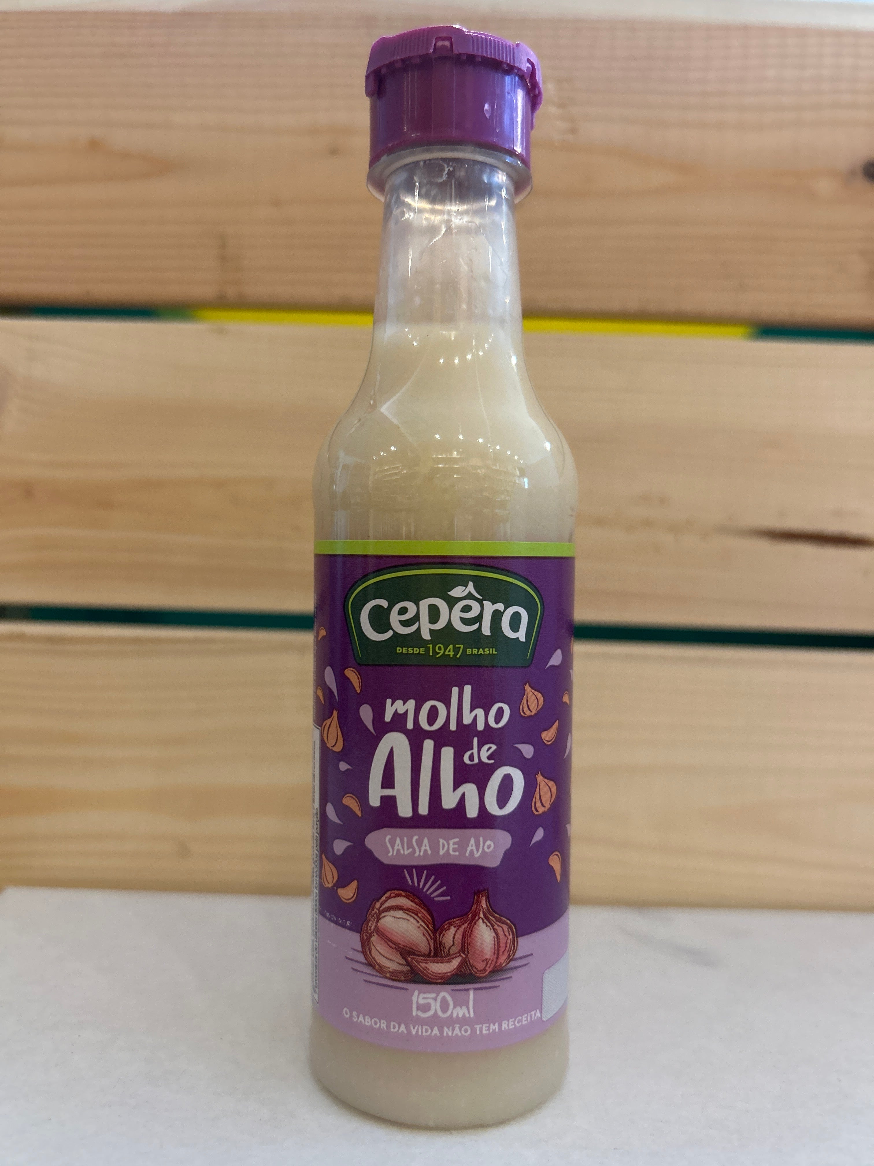 Salsa all'aglio (Molho de Alho) CEPÊRA - 150ml