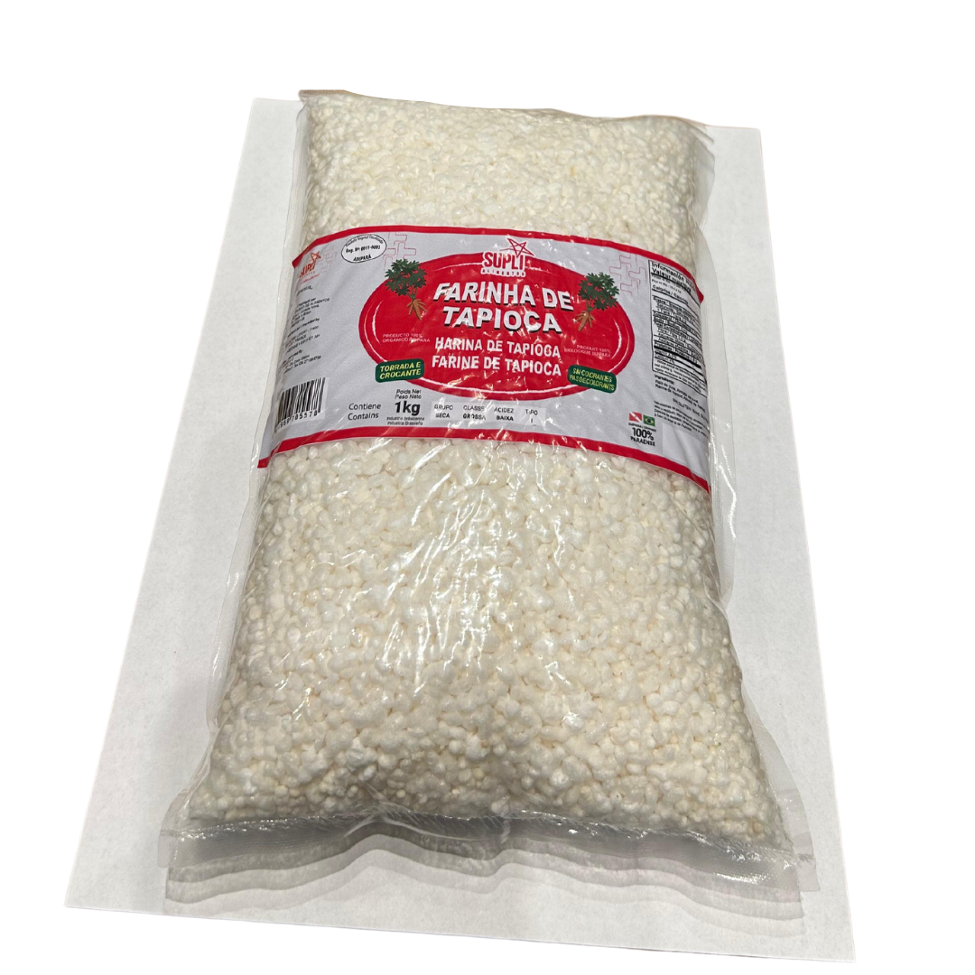 Farina di Manioca Soffiata (Tapioca Flocata Tipo Polistirolo) - SUPLI Alimenti - 200g