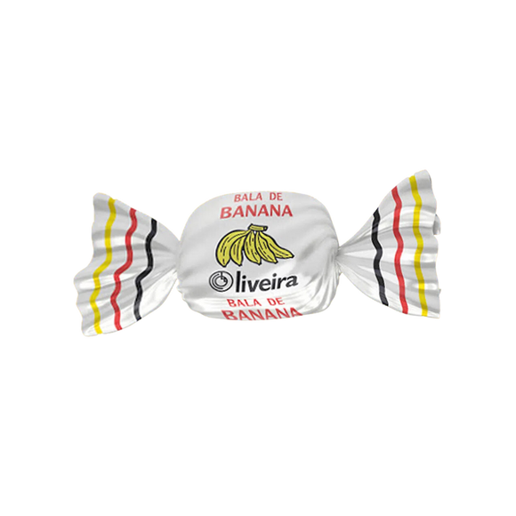 Bala de Banana (Bonbons banane) - OLIVEIRA - unidade