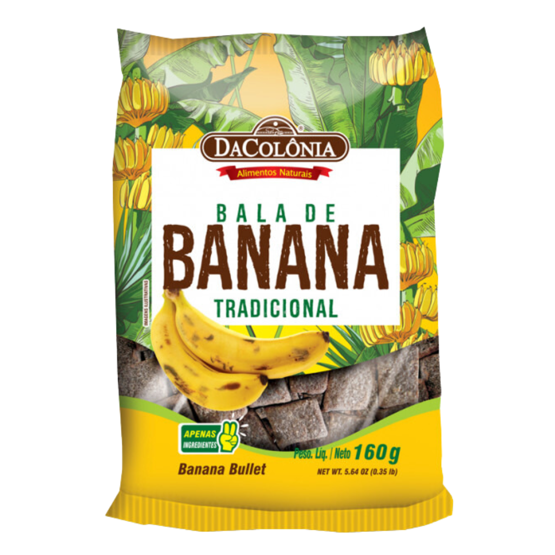 Bonbons banane - DACOLONIA - 160g
