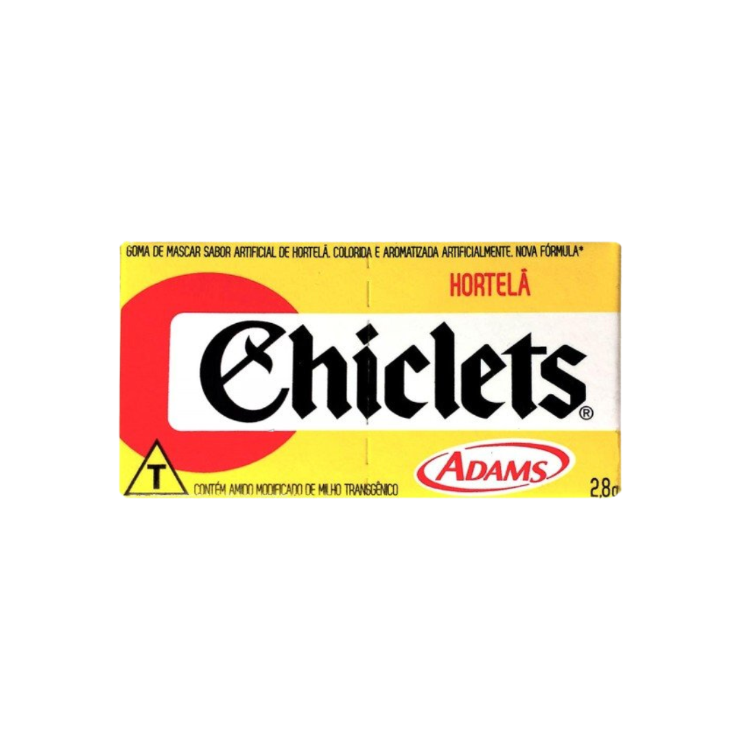 Chiclets Hortelã - ADAMS - 2,8g