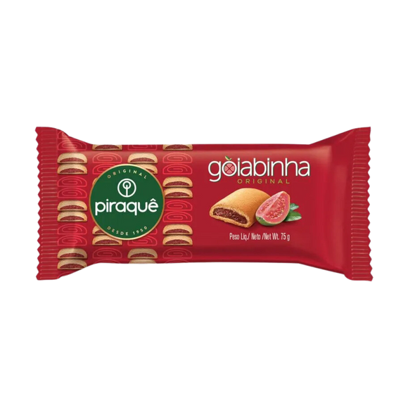 Biscuits à la goyave (Biscoito Goiabinha) - PIRAQUÊ - 75g
