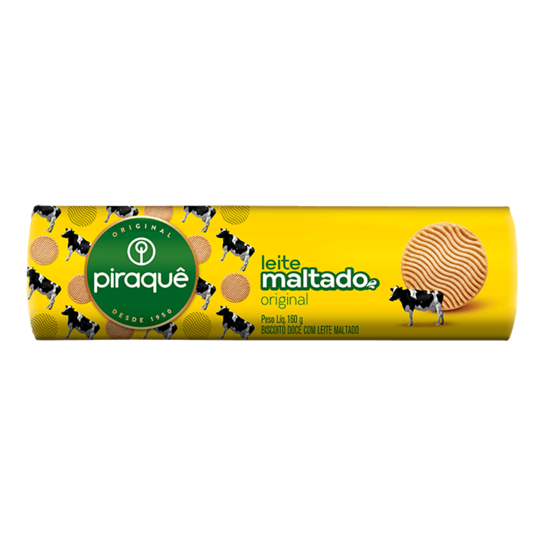 Malted Milk Biscuit - PIRAQUÊ - 160g