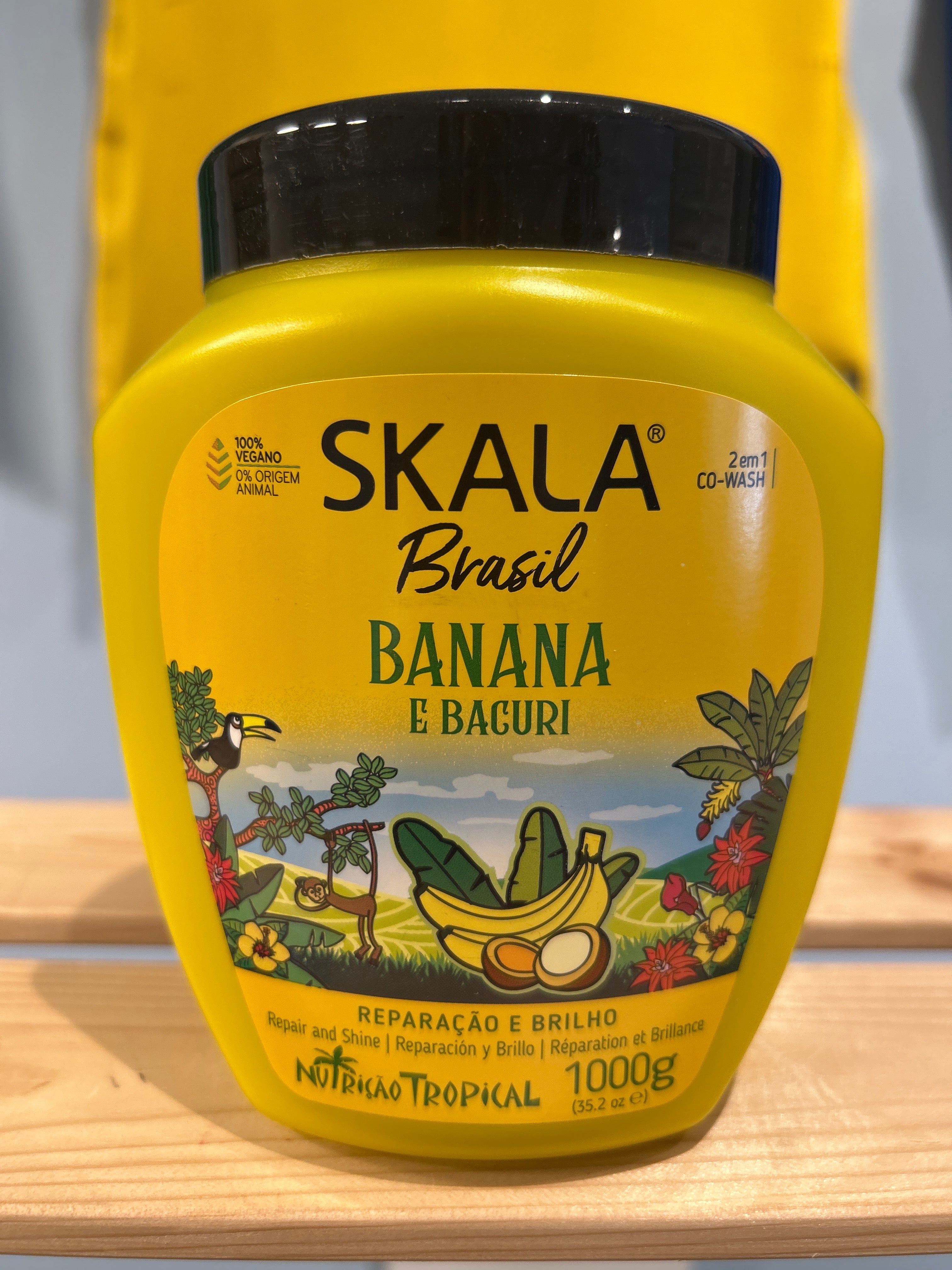 Banana and Bacuri Hair Cream - SKALA - 1kg