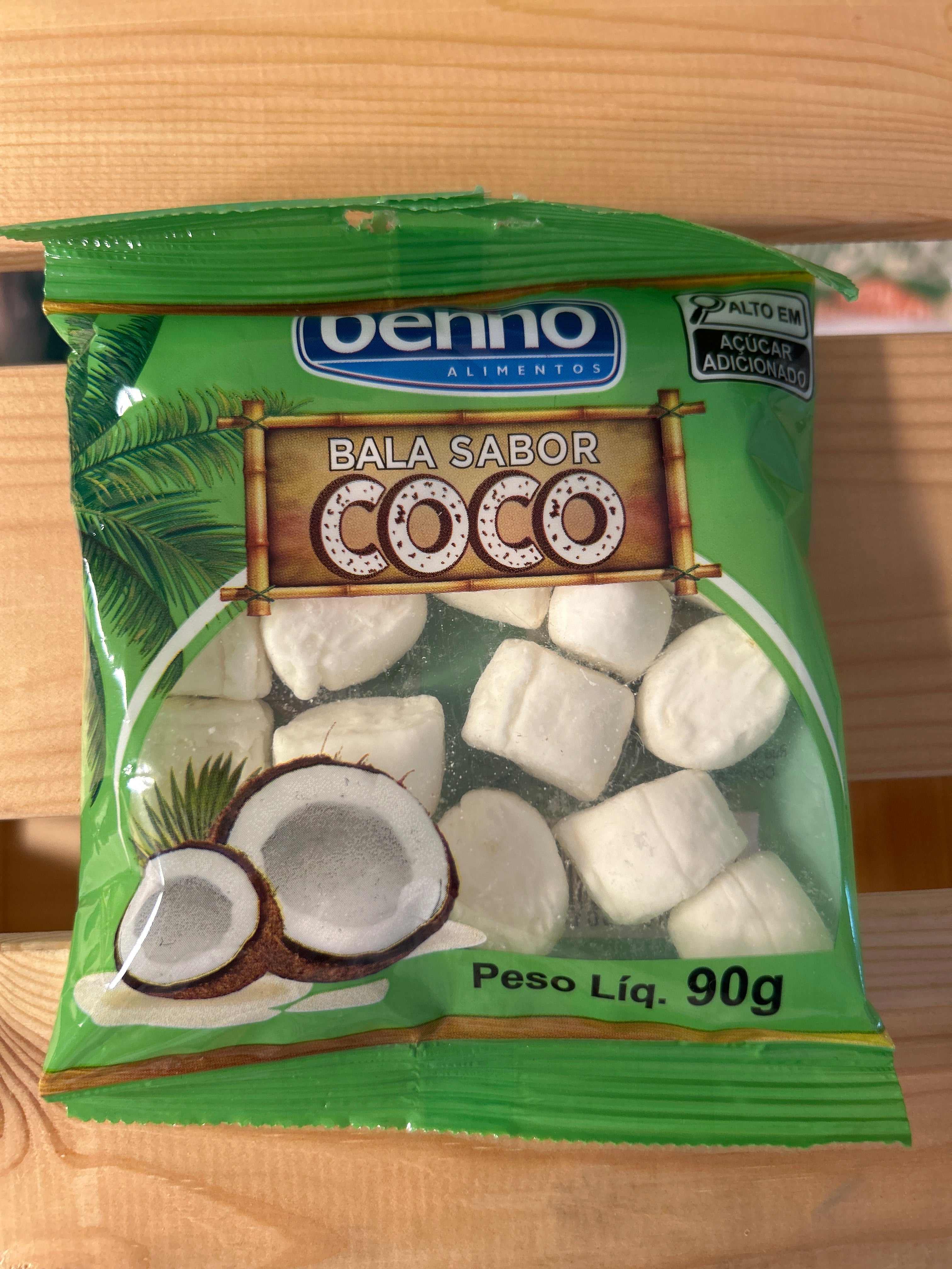 Coconut Candies (Bala de Coco) - BENNO - 90g