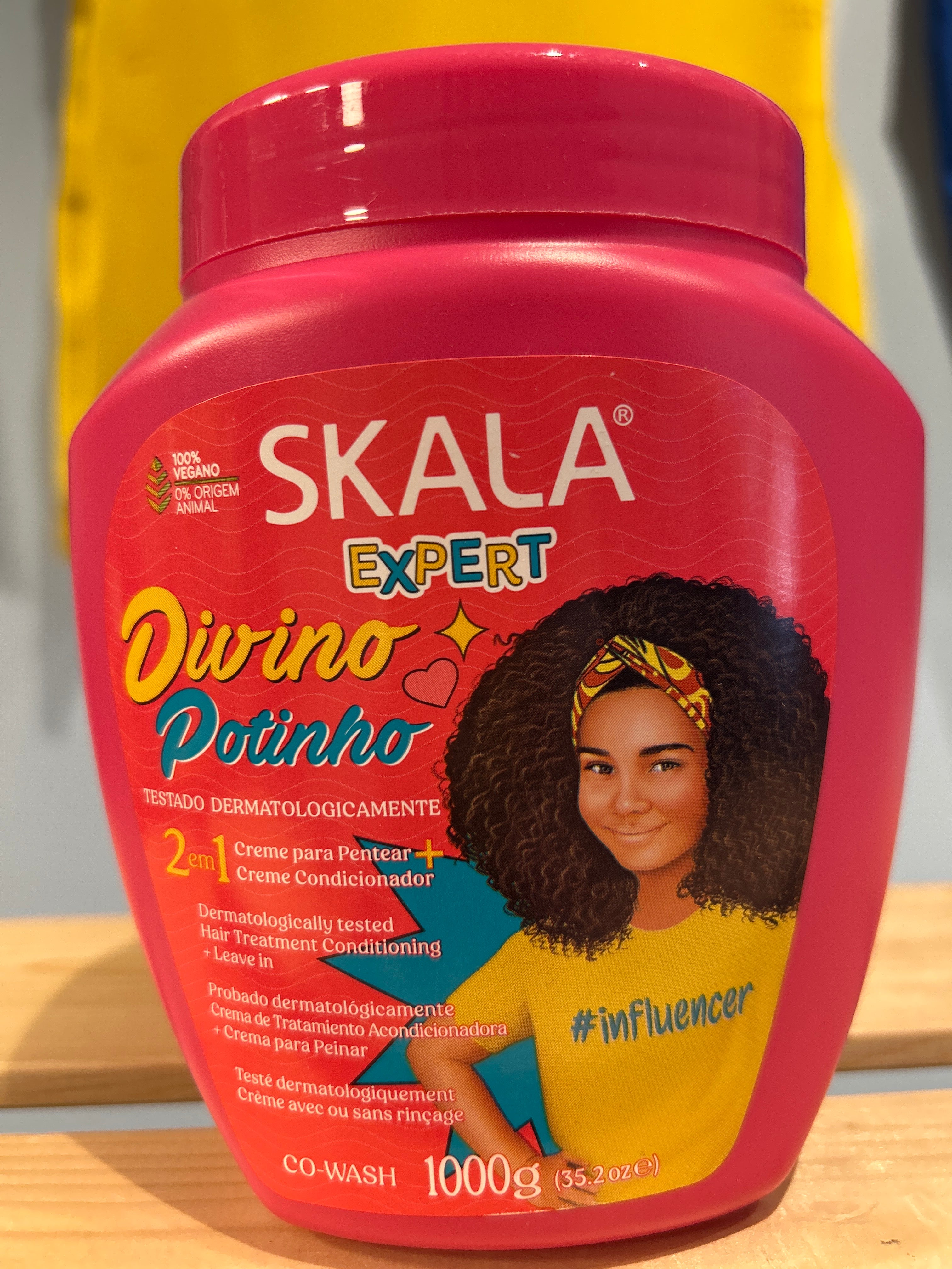 Divine Hair Cream Potinho KIDS (Divine Hair Cream Potinho KIDS) - SKALA - 1kg
