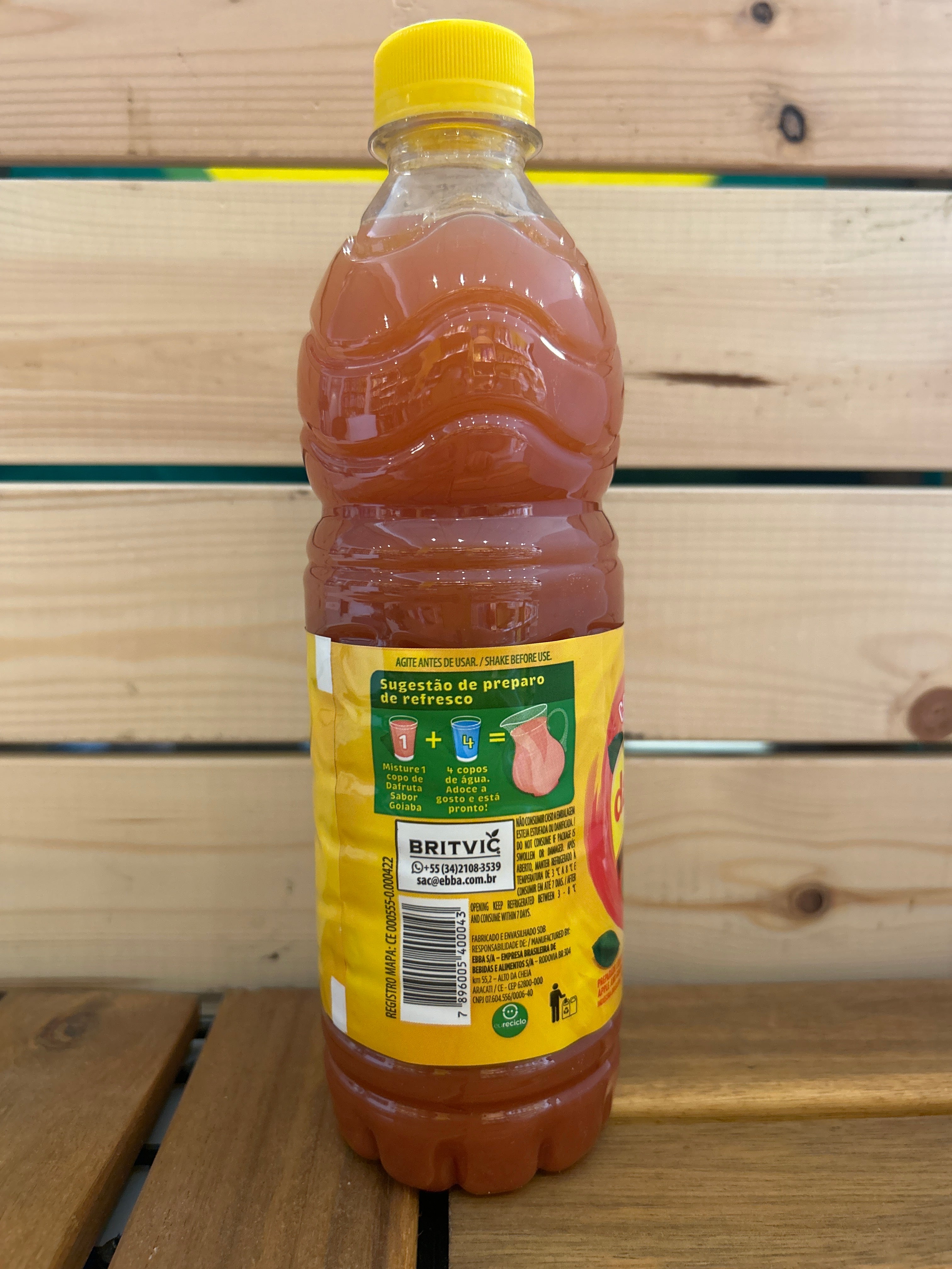 Jus de Fruits concentré (Fruits goyave) Suco Concentrado Goiaba - DAFRUTA - 500ml