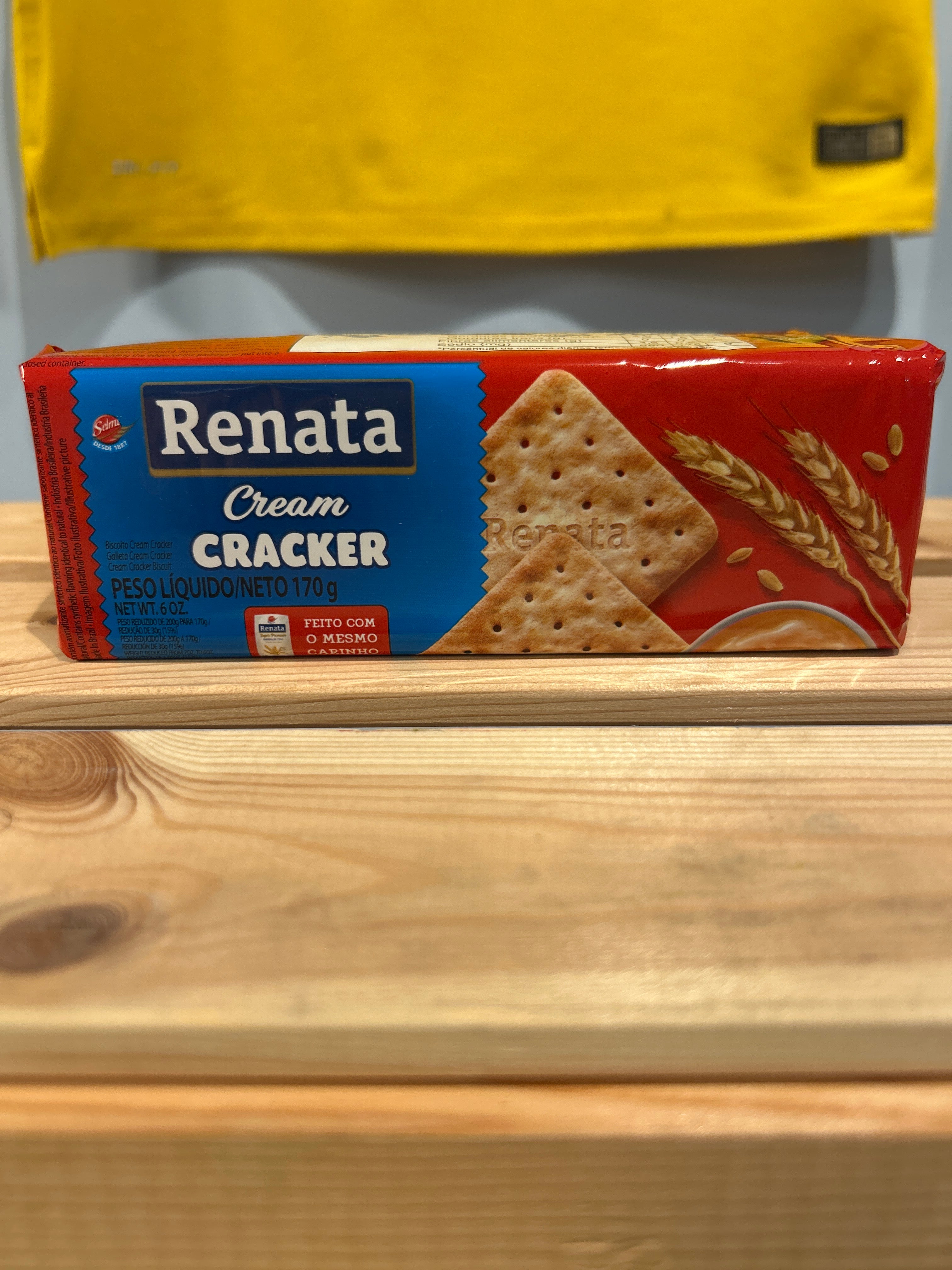 Biscuit Cracker - (Crème Biscoito Cream Cracker) - RENATA - 170g