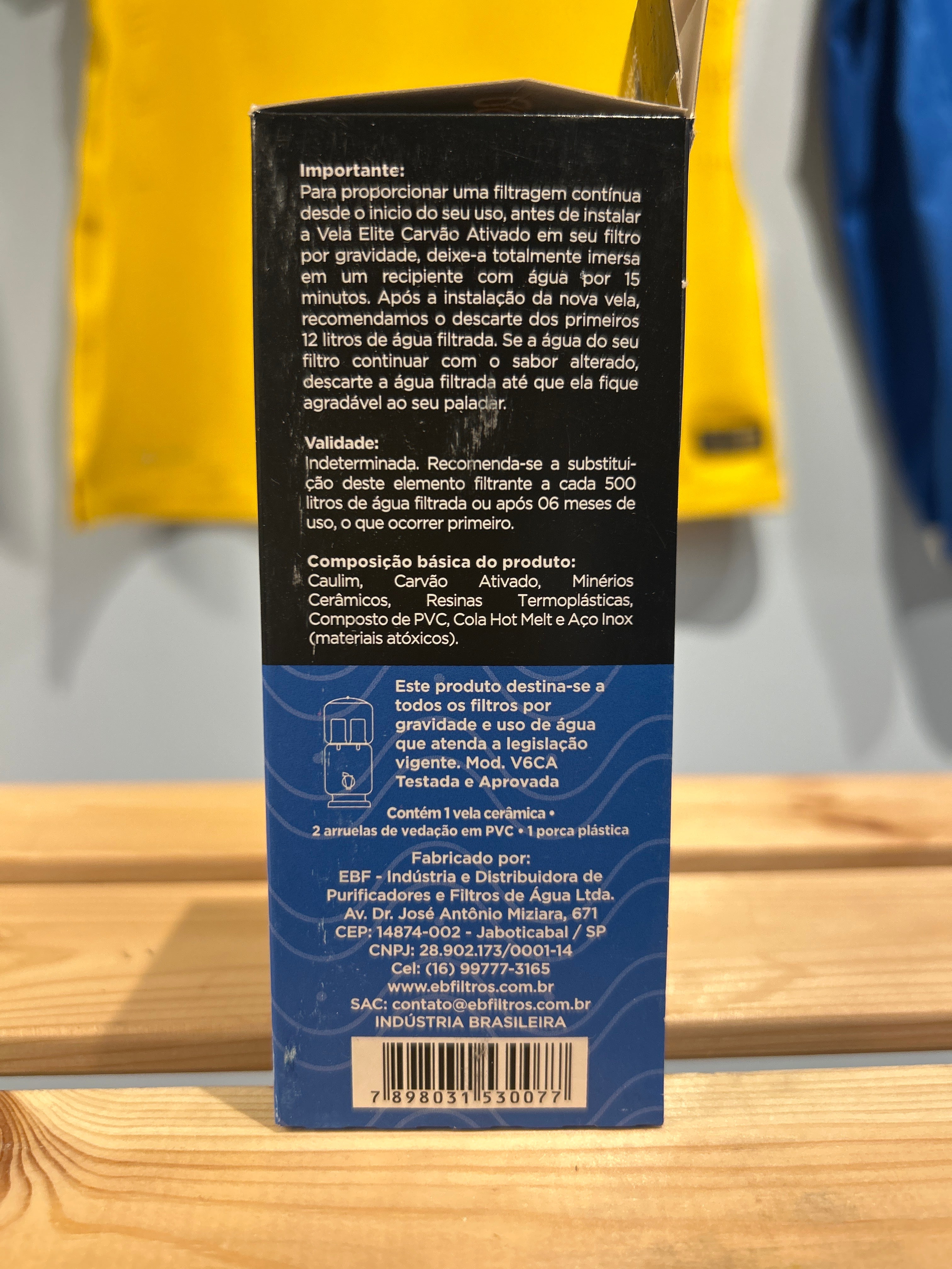 Bougie pour Filtre en Argile (Vela para Filtro de Barro) - ELITE - unidade