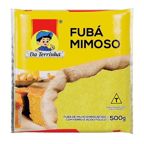 Farine de maïs fine (Fubá Mimoso) - DA TERRINHA - 500g