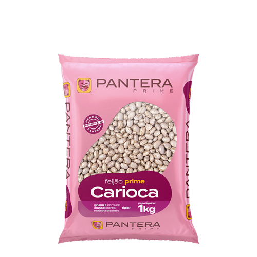 Haricots bruns “Carioca” (Feijão Carioca) - PANTERA - 1kg