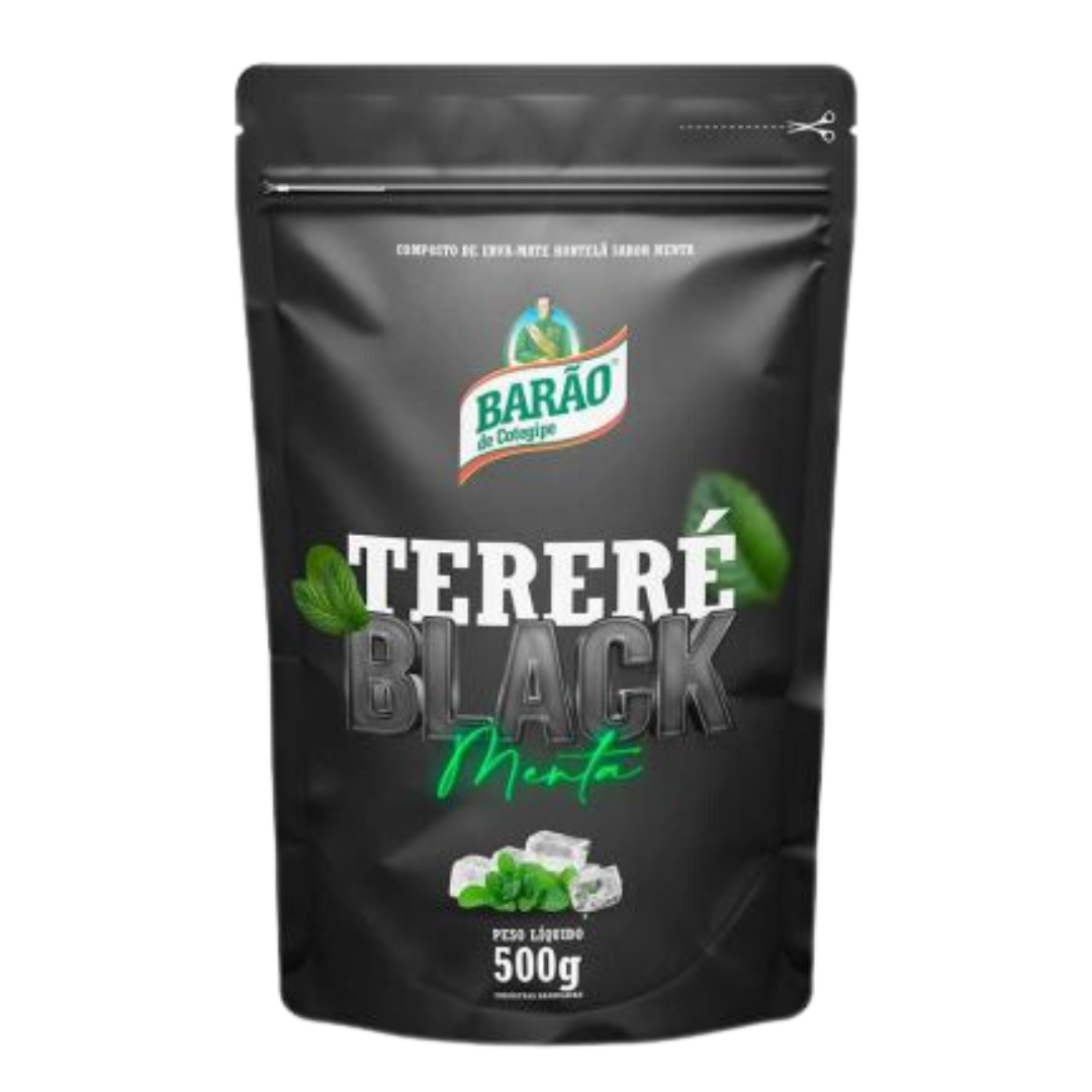 Erva para Tereré Menta Black - BARÃO - 500g