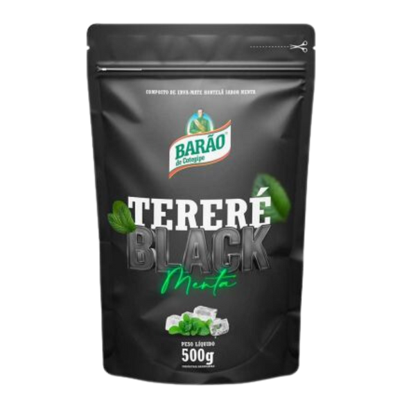 Erva para Tereré Menta Black - BARÃO - 500g