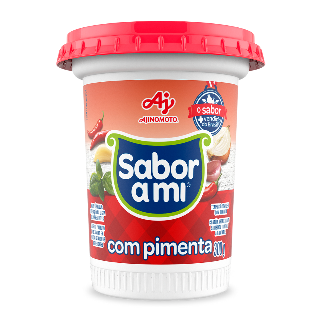 Tempero Completo com Pimenta - SABOR AMI - 300g