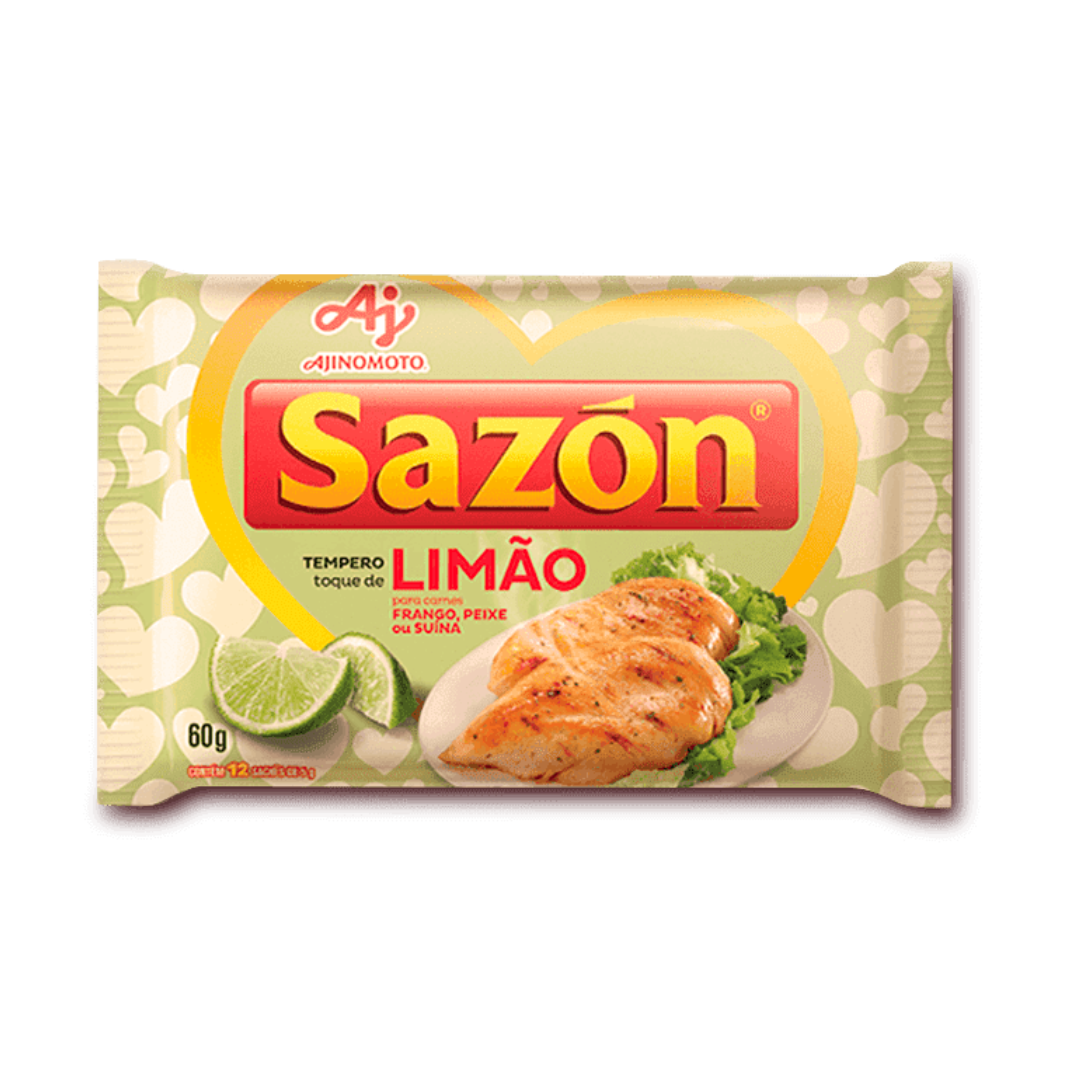 Tempero Toque de Limão - SAZÓN - 60g