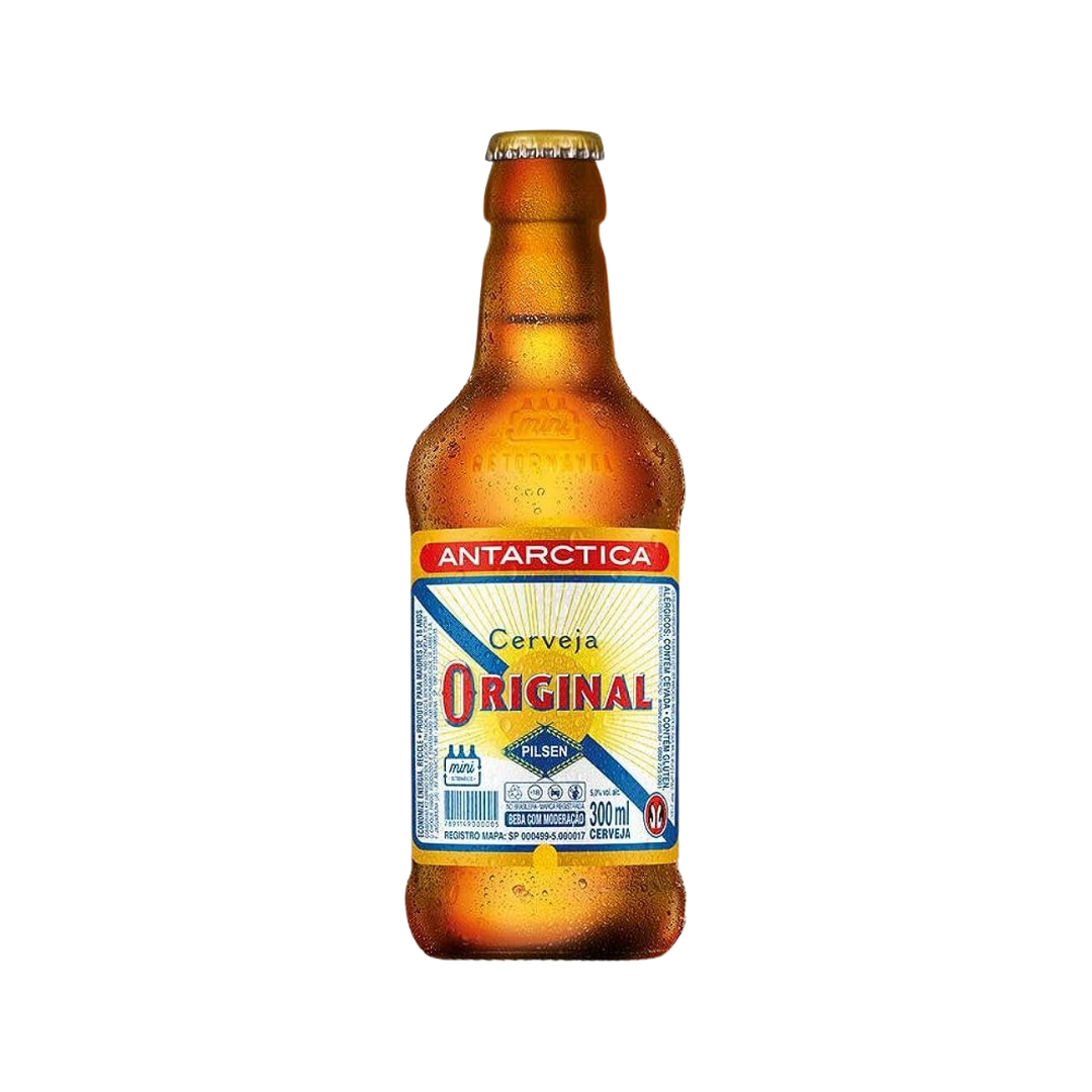 Bière Original en bouteille (Cerveja Original Garrafa) - ANTARCTICA - 300ml