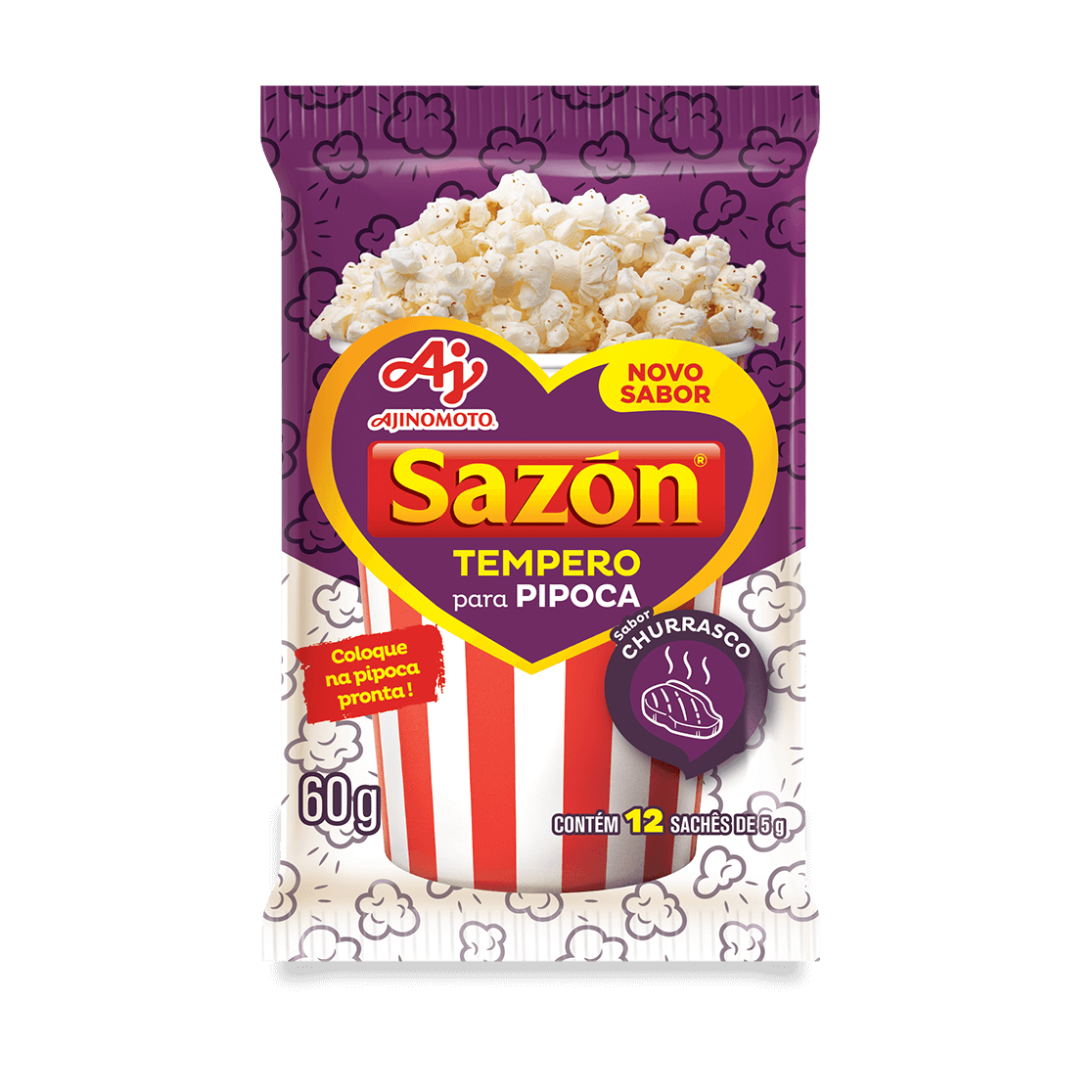 Assaisonnement pour Popcorn Barbecue - SAZÓN - 60g