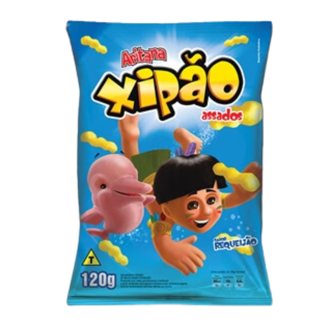 Snack Xipão Requeijão - ARITANA - 120g - Promozione