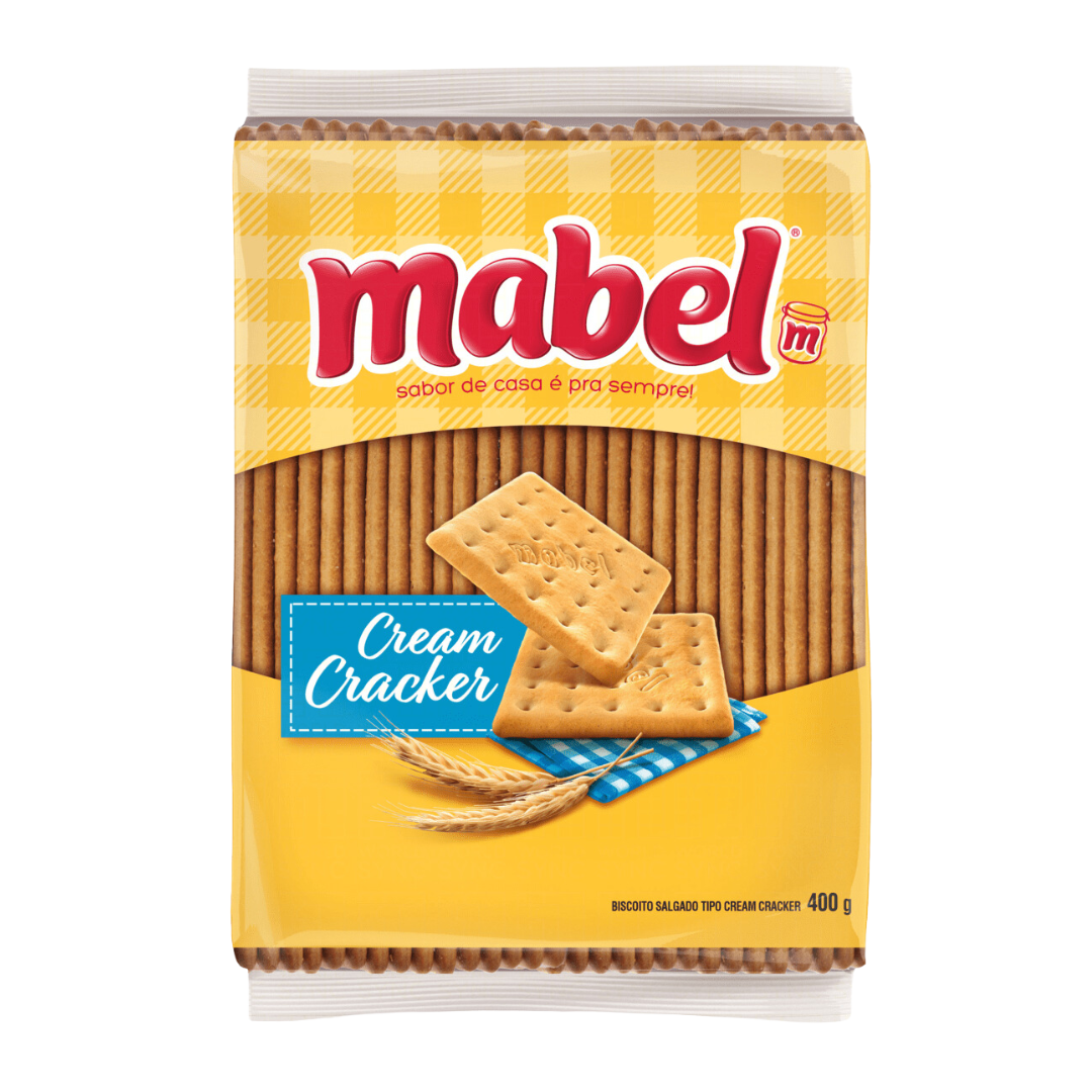 Biscoito Cream Cracker - MABEL - 400g