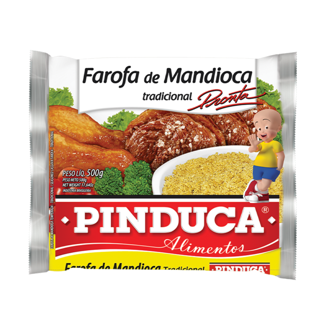 Farofa de Mandioca Tradicional - PINDUCA - 500g