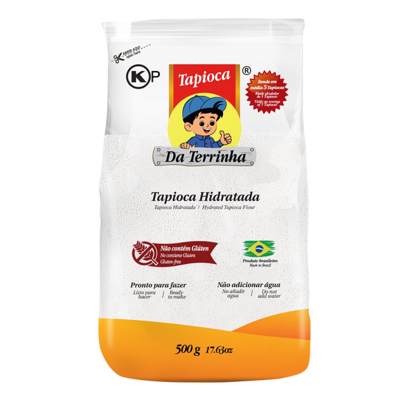 Tapioca Hydratée (Tapioca Hidratada - Goma de Tapioca Hidratada) - DA TERRINHA - 500g
