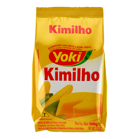 Flocons de maïs (Farinha de Milho Kimilho Flocão) - YOKI - 500 g