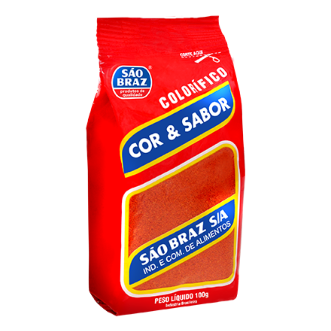 Colorífico (Colorau) - SÃO BRAZ - 100g